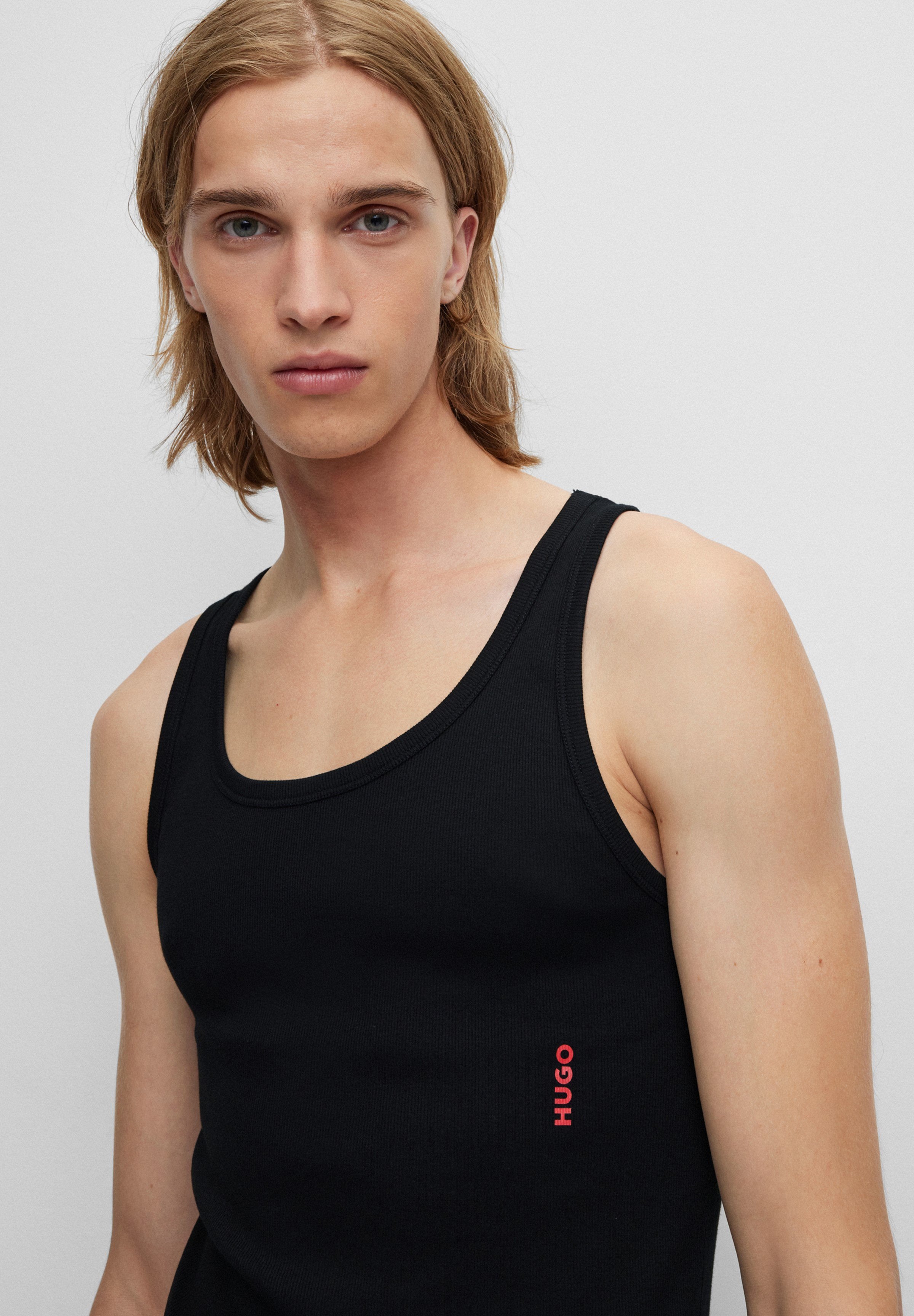 TANK 2 PACK - Undershirt - black