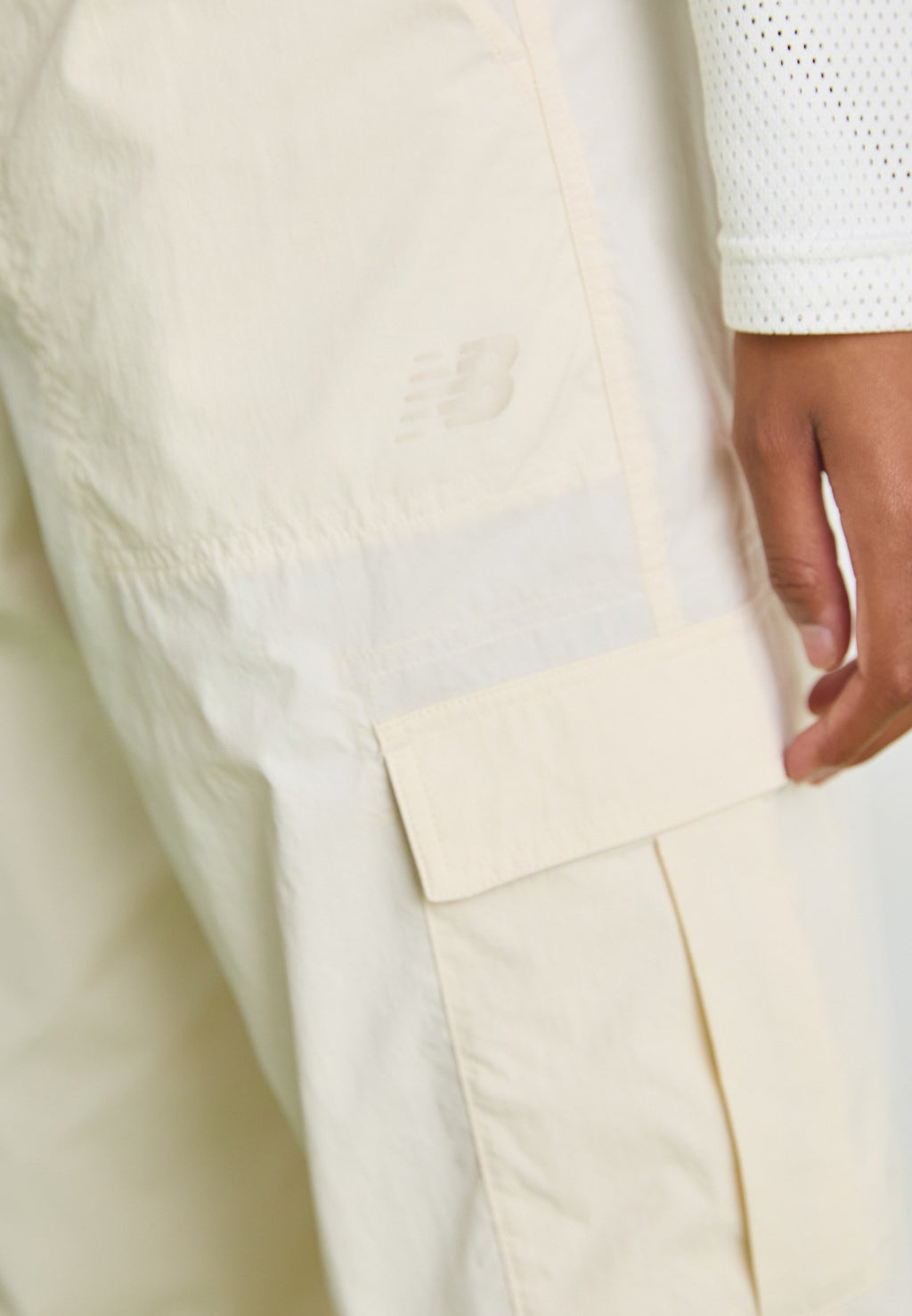 WOVEN PANT - Cargo trousers - beige