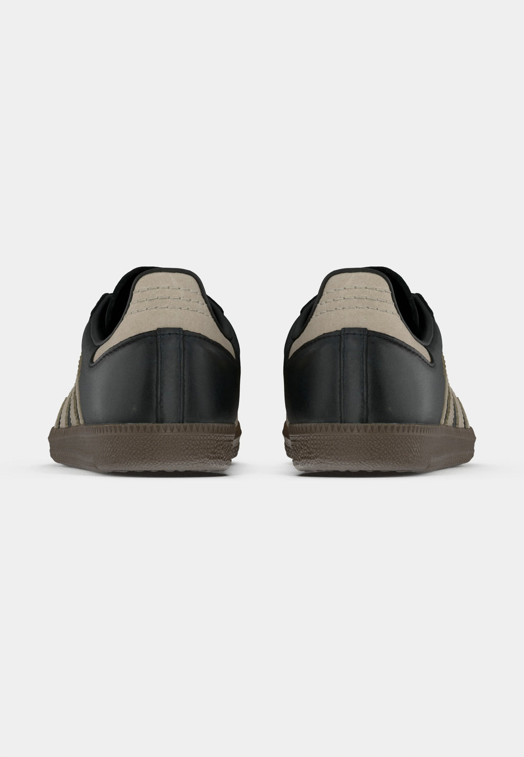 SAMBA OG - Trainers - core black/beige/gold-coloured metallic