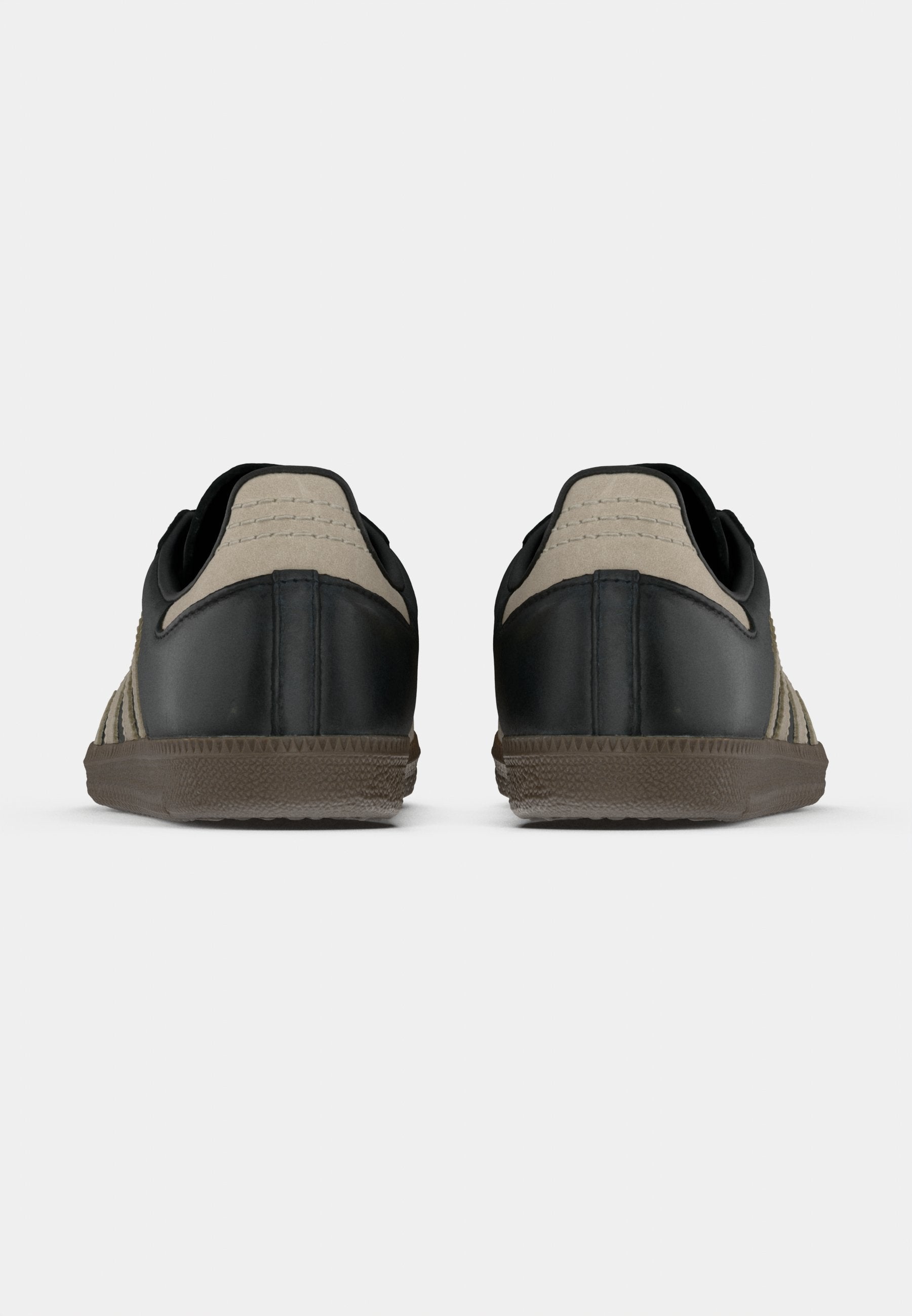 SAMBA OG - Trainers - core black/beige/gold-coloured metallic