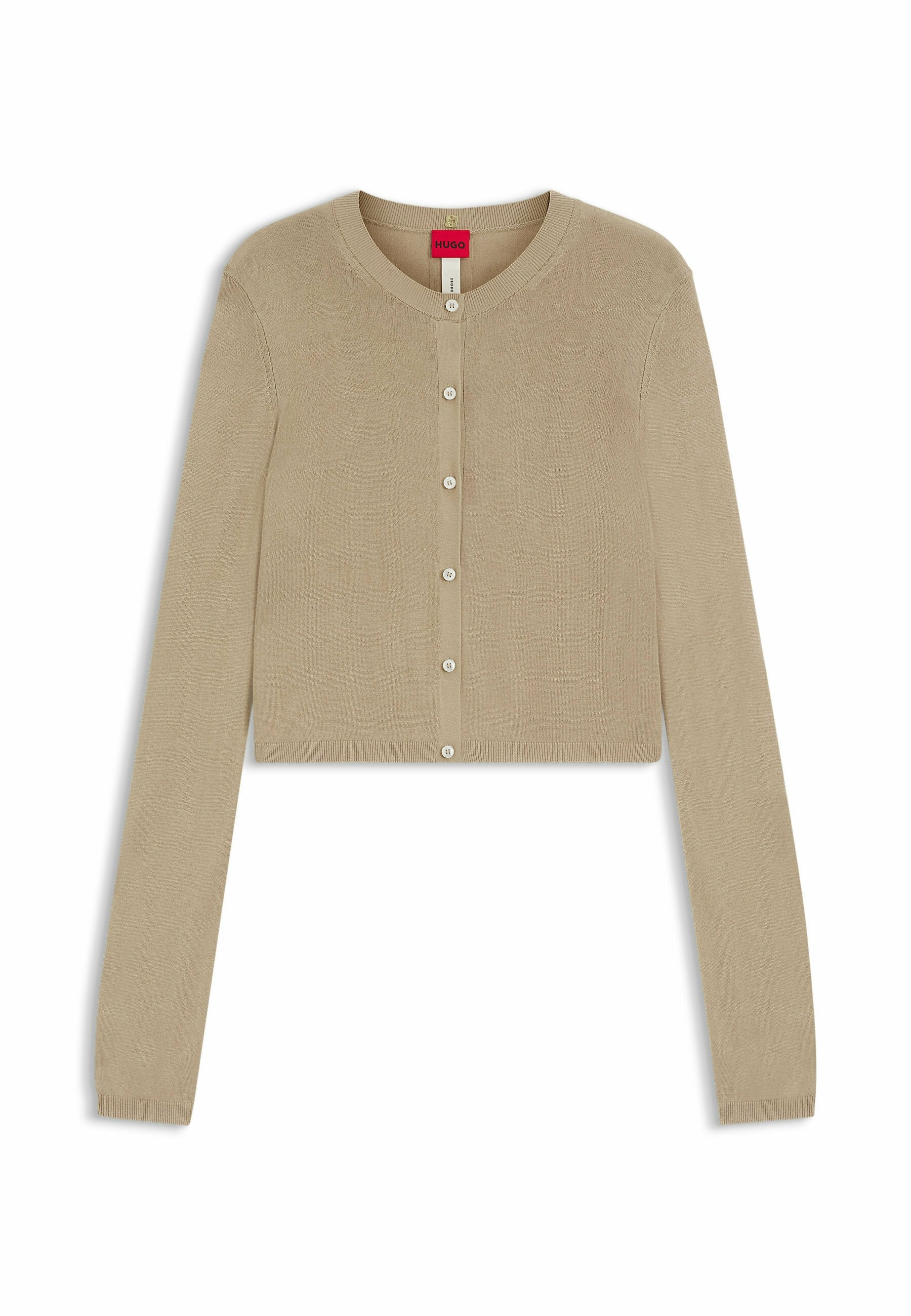 HUGO SESSIRY - Cardigan - light brown two