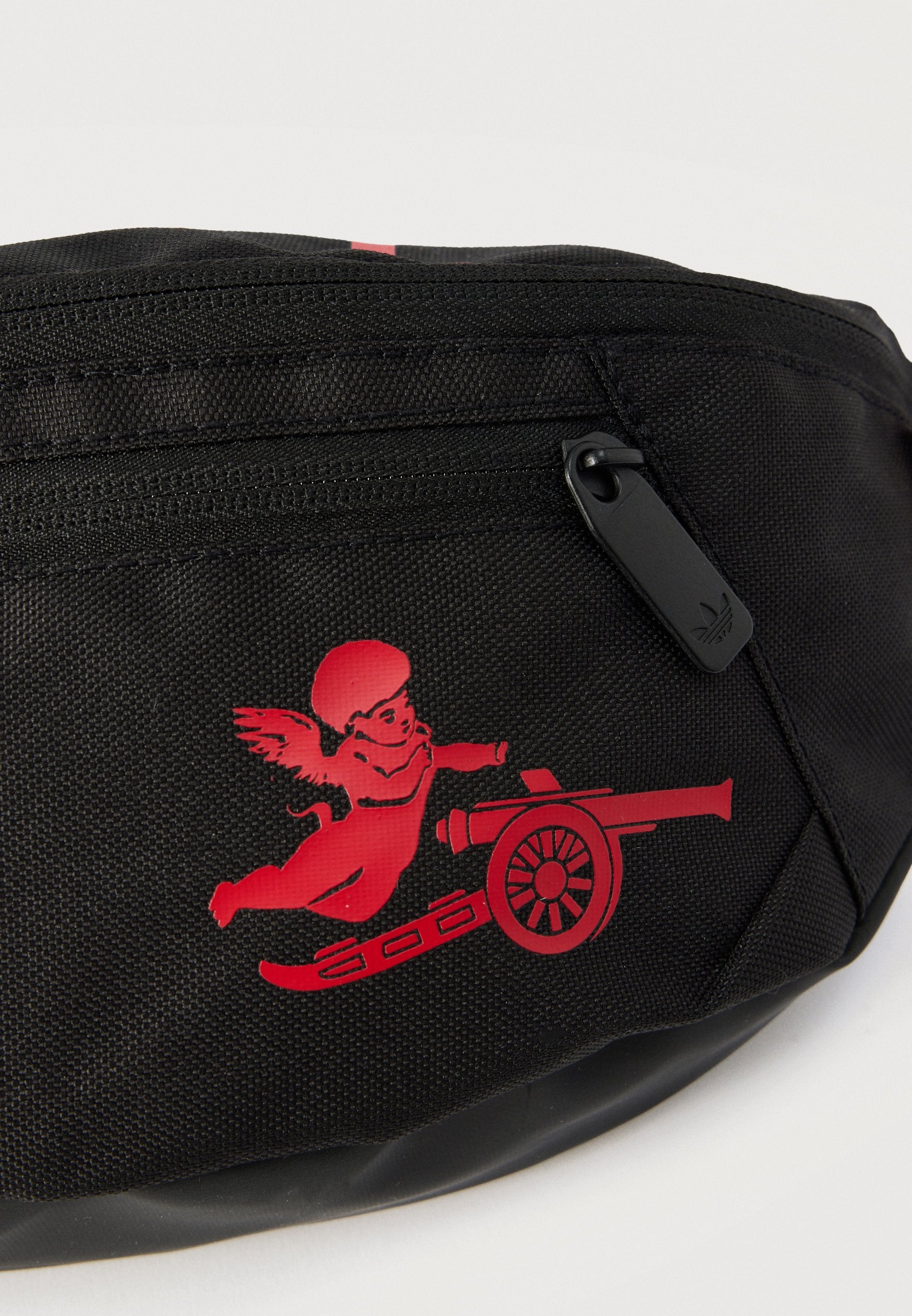 ARSENAL FC BAG UNISEX - Bum bag - black/better scarlet