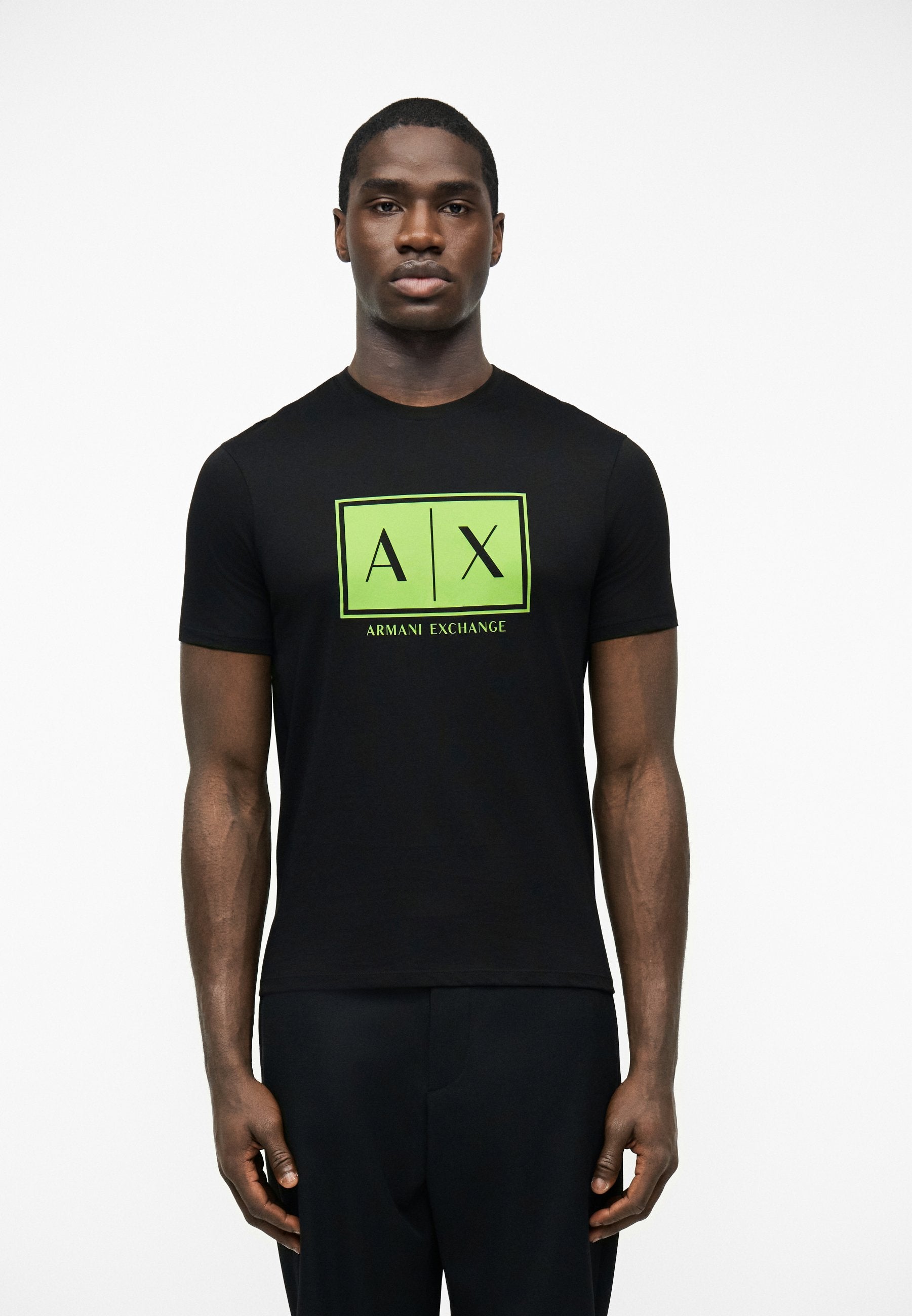 Print T-shirt - black