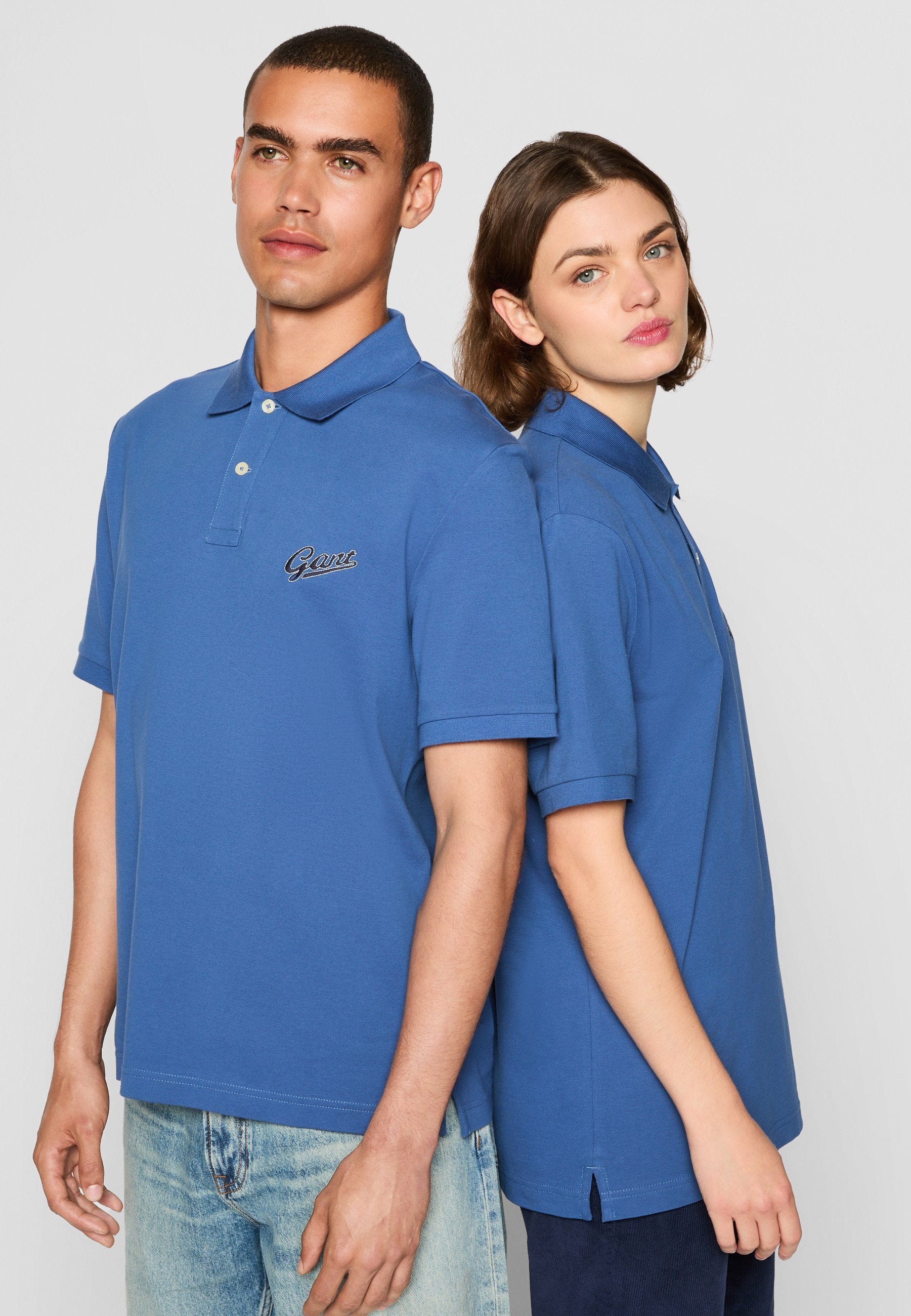 EXCLUSIVE HERITAGE 2.0 ARCHIVE STRIPE SS POLO - Polo shirt - vintage blue
