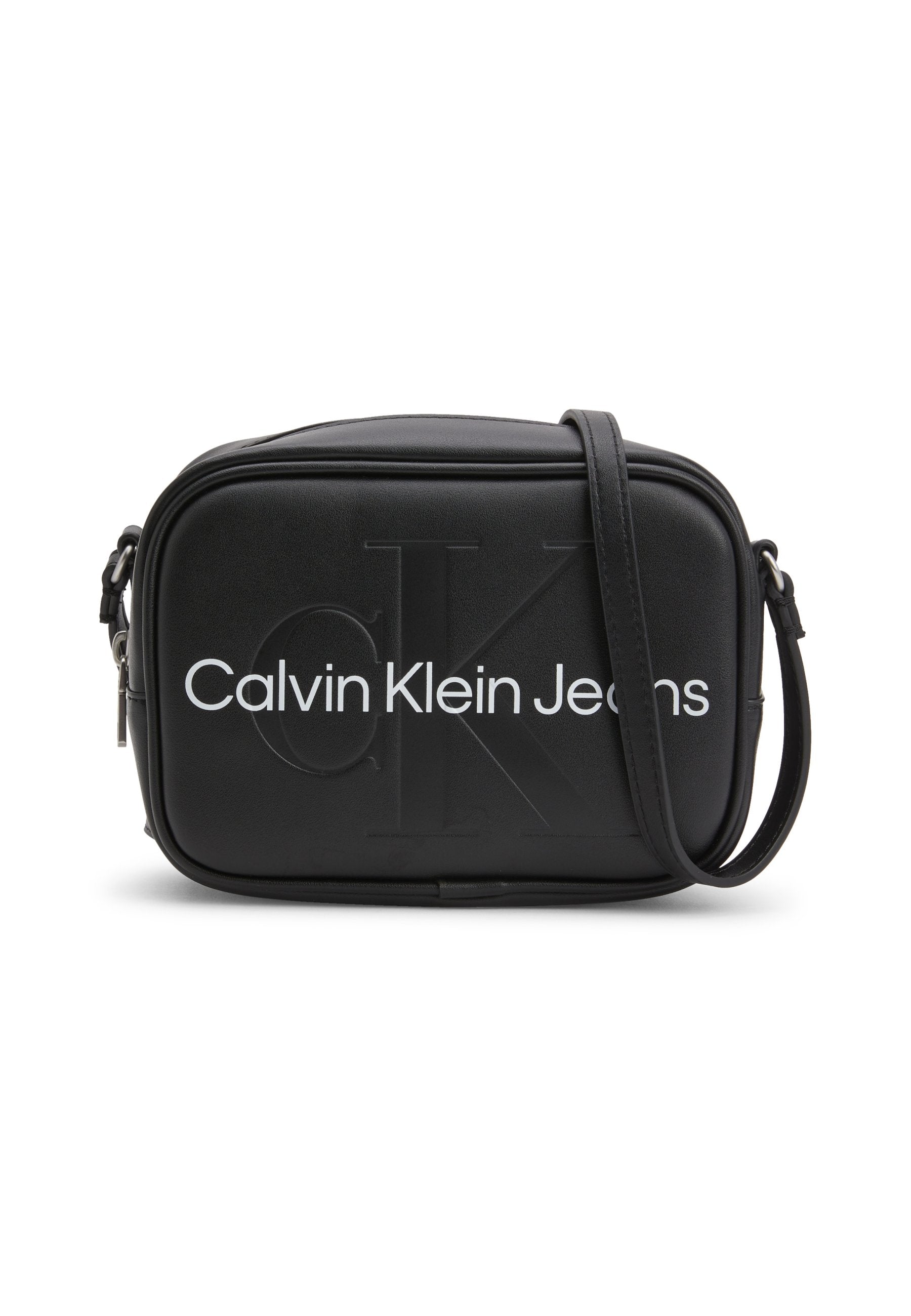 SCULPTED CAMERA MONO - Cross body bag - black