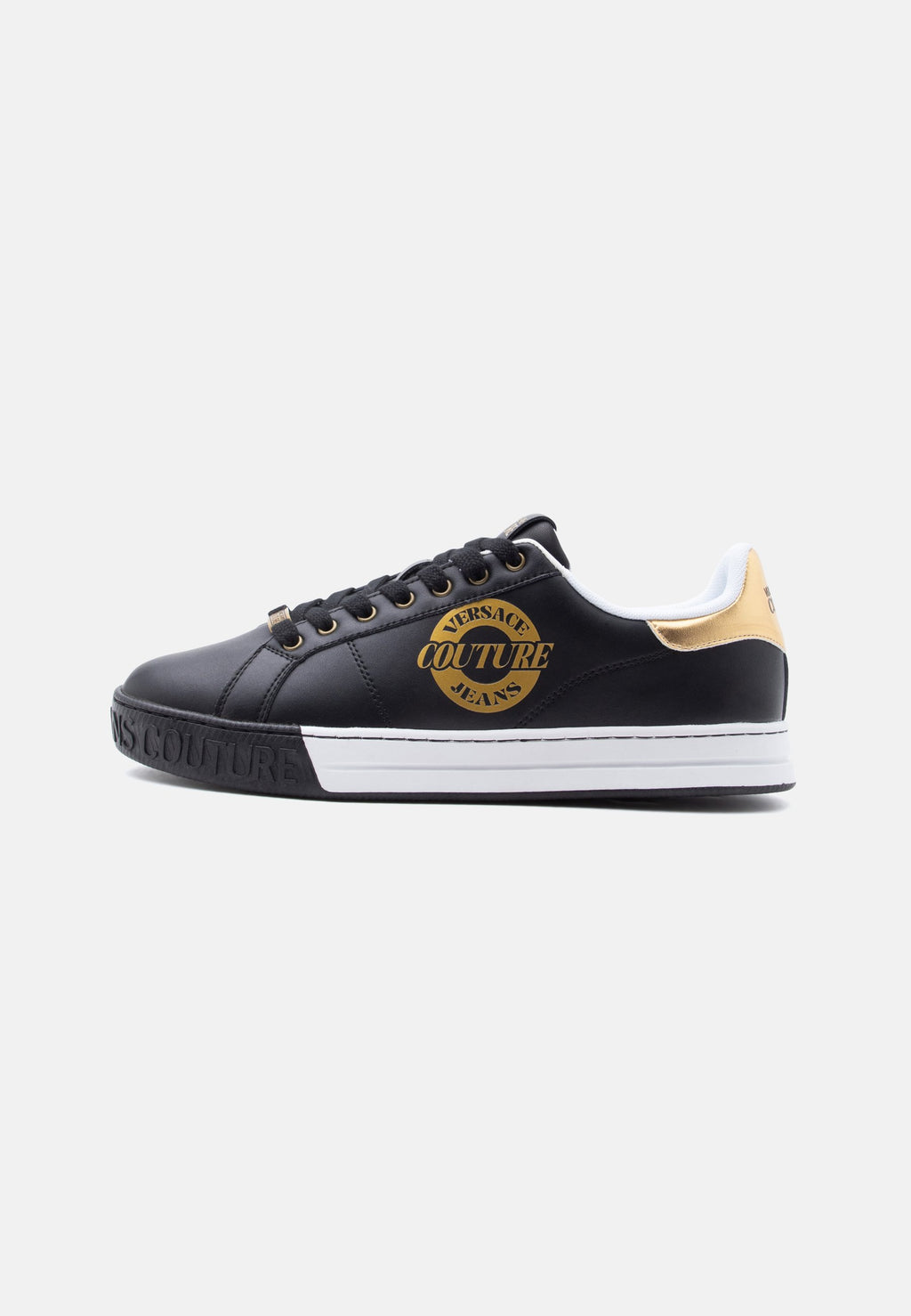 FONDO COURT - Trainers - black/gold-coloured
