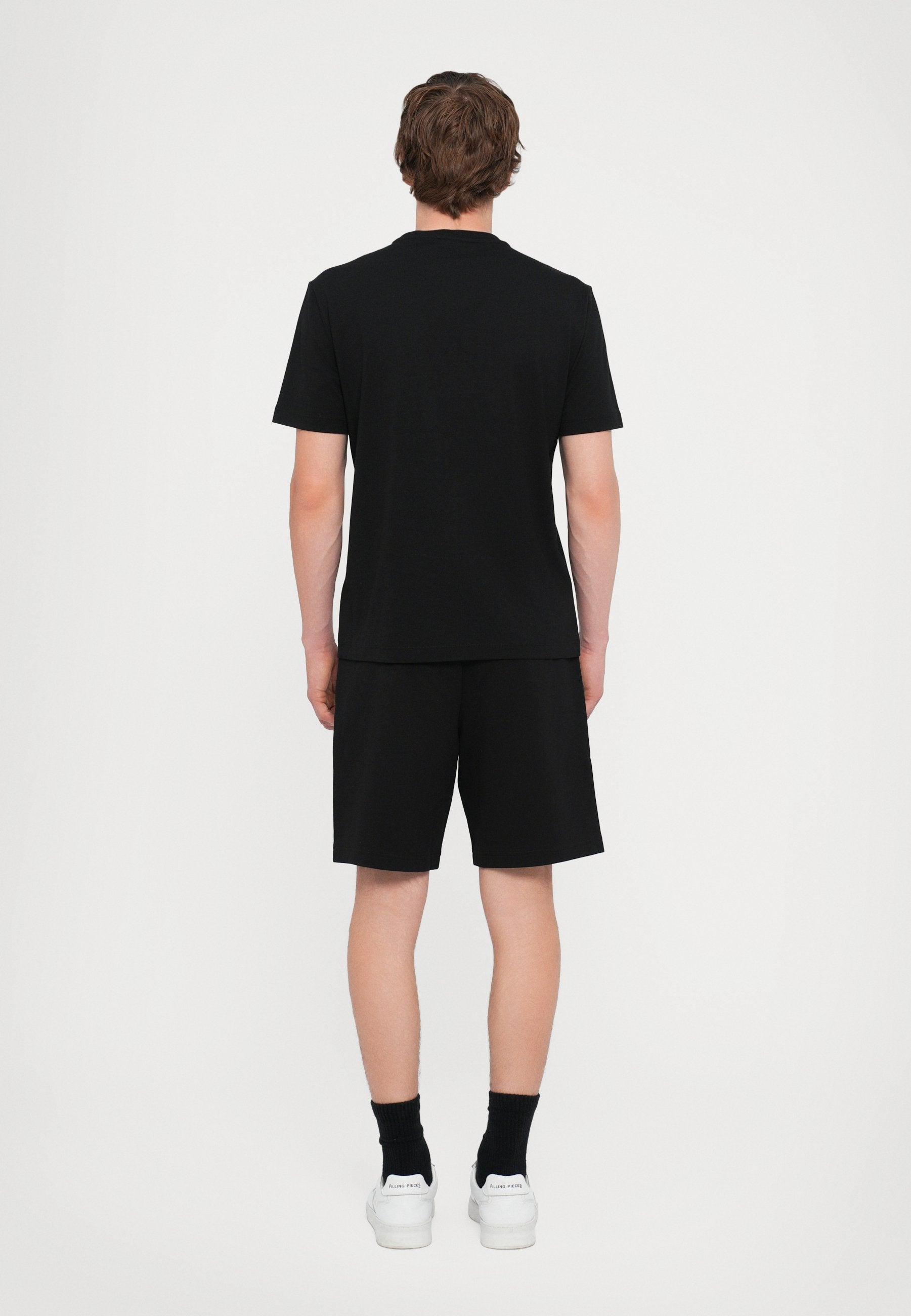 TRAIN LOGO TEE  - Print T-shirt - black
