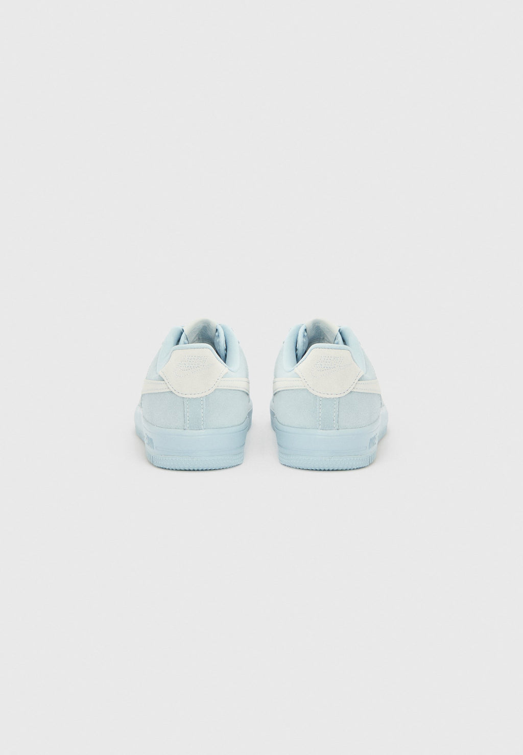 FORCE 1 LOW UNISEX - Baskets basses - light armory blue/pure platinum
