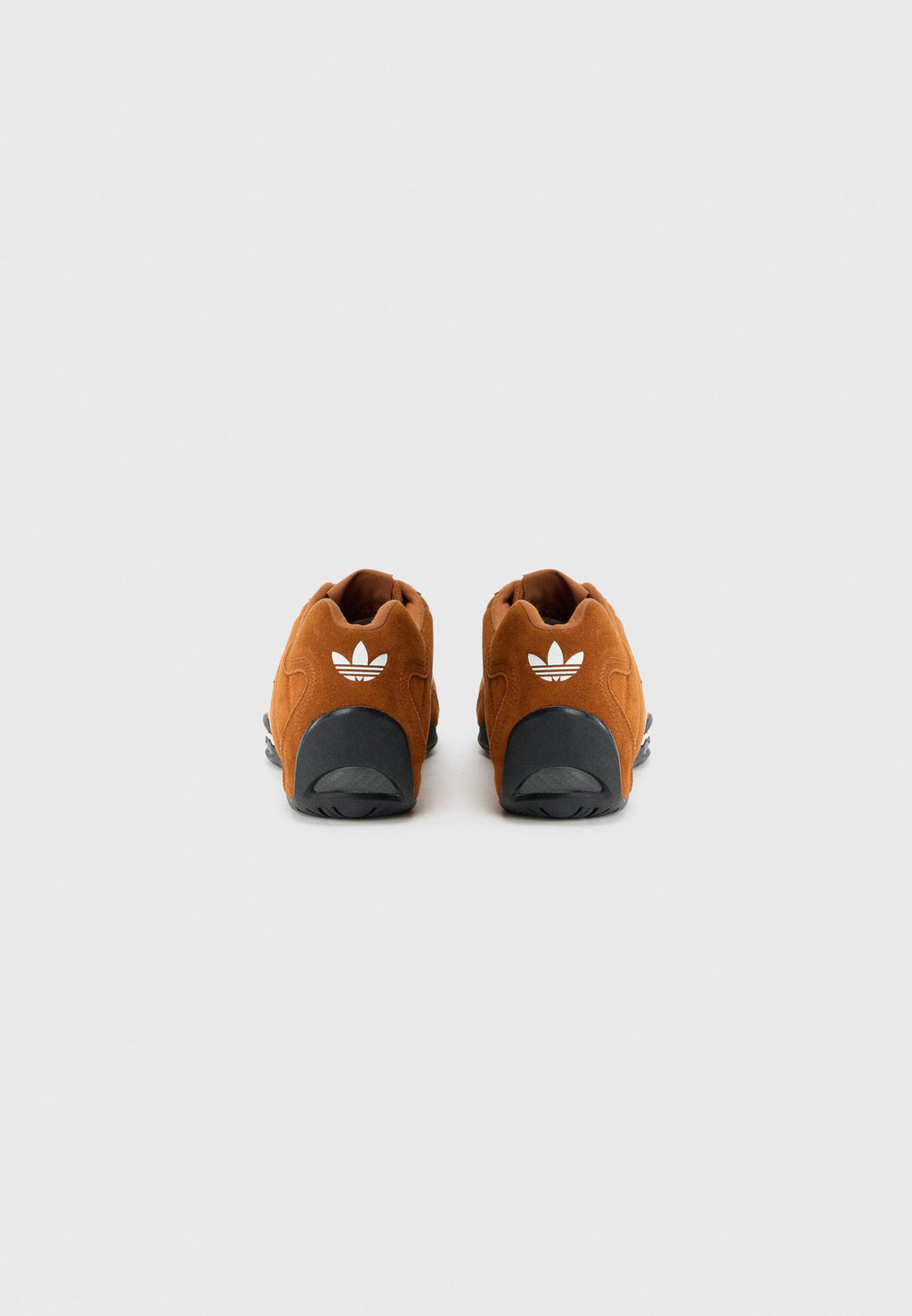 ADIRACER - Baskets - bronze foncé/blanc/noir
