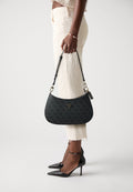 NOELLE TOP ZIP - Handbag - coal