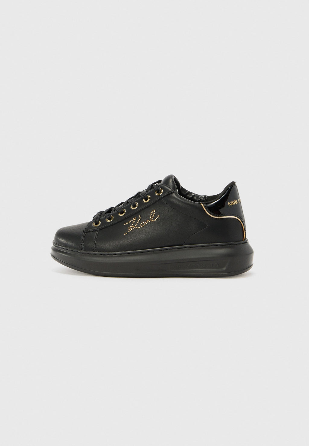KAPRI - Trainers - black/gold-coloured
