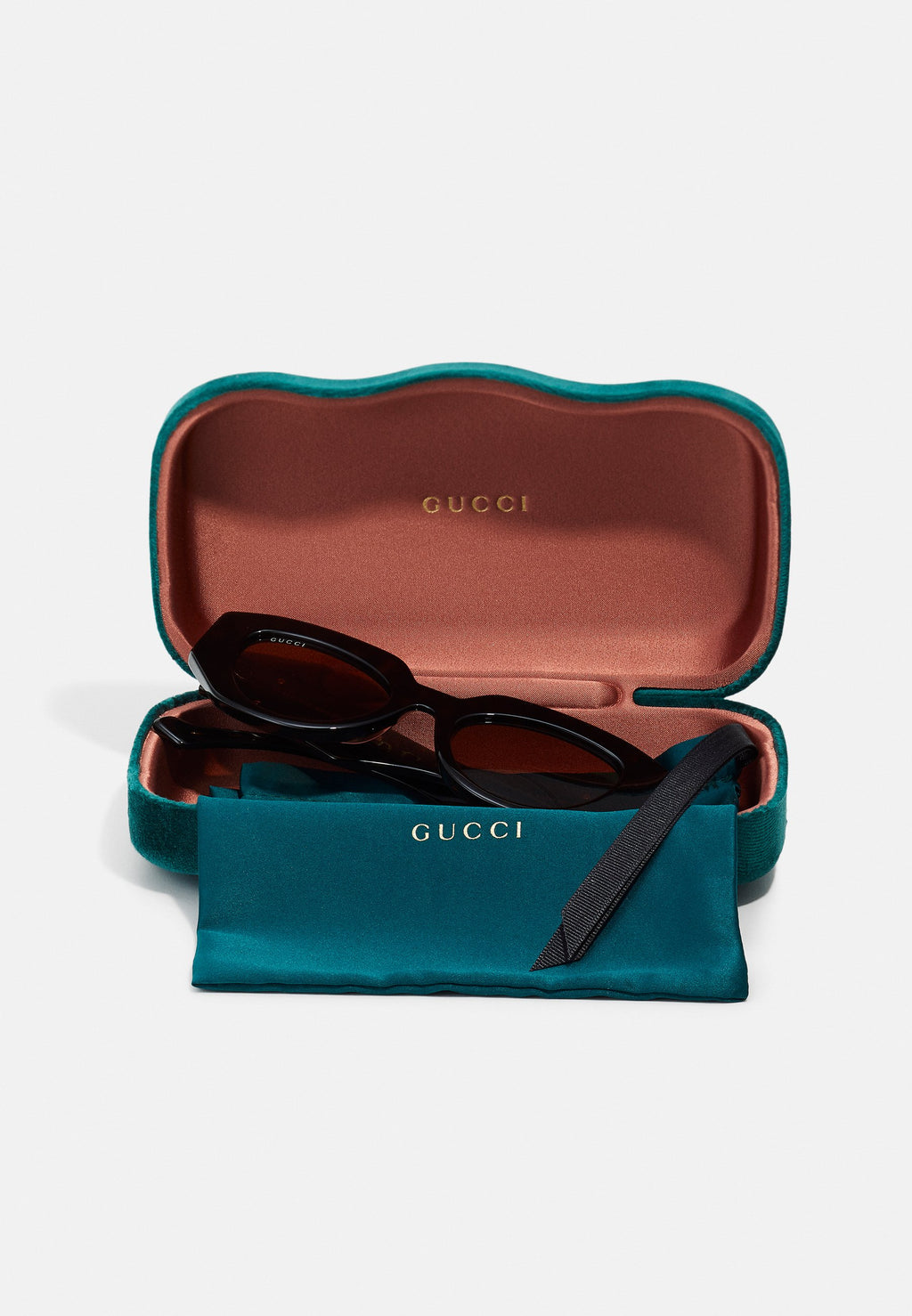 GEOMETRICAL/DIRECTIONAL - Sunglasses - havana brown