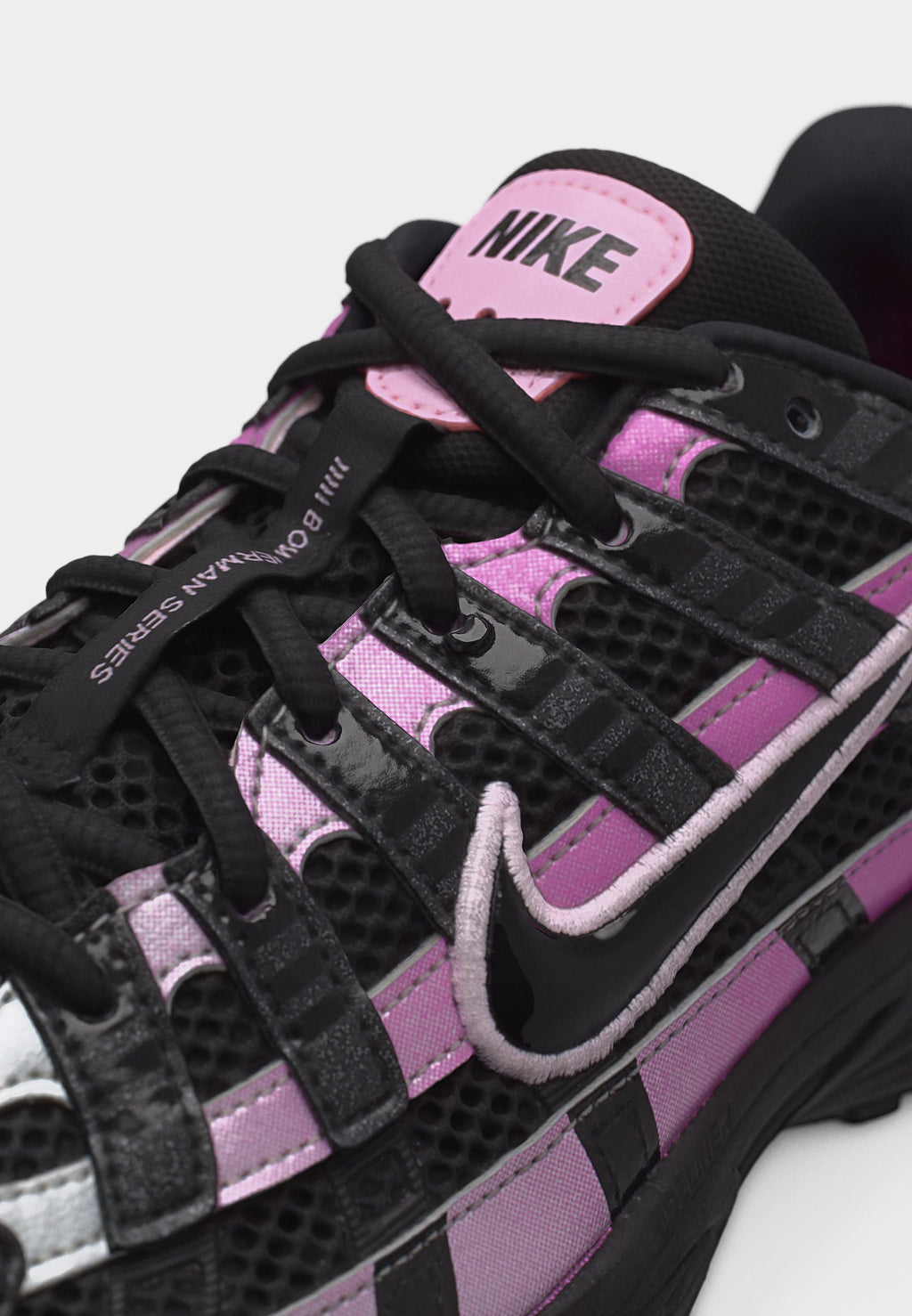P 6000 SE UNISEX - Trainers - black/pink foam/playful pink/white