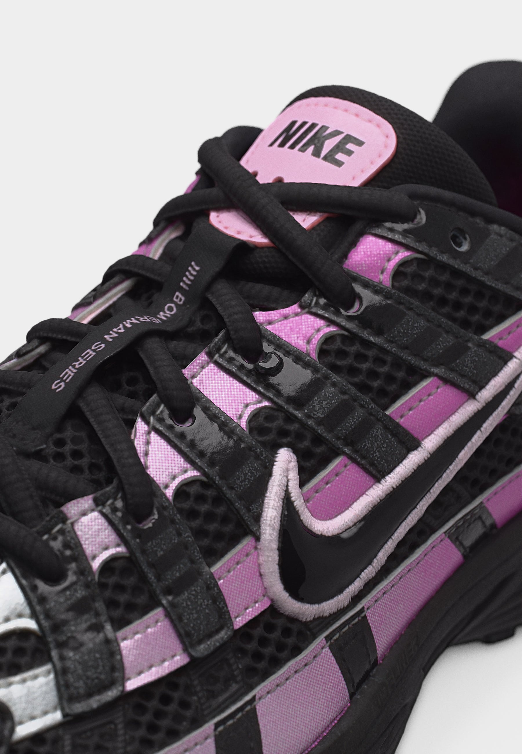 P 6000 SE UNISEX - Trainers - black/pink foam/playful pink/white