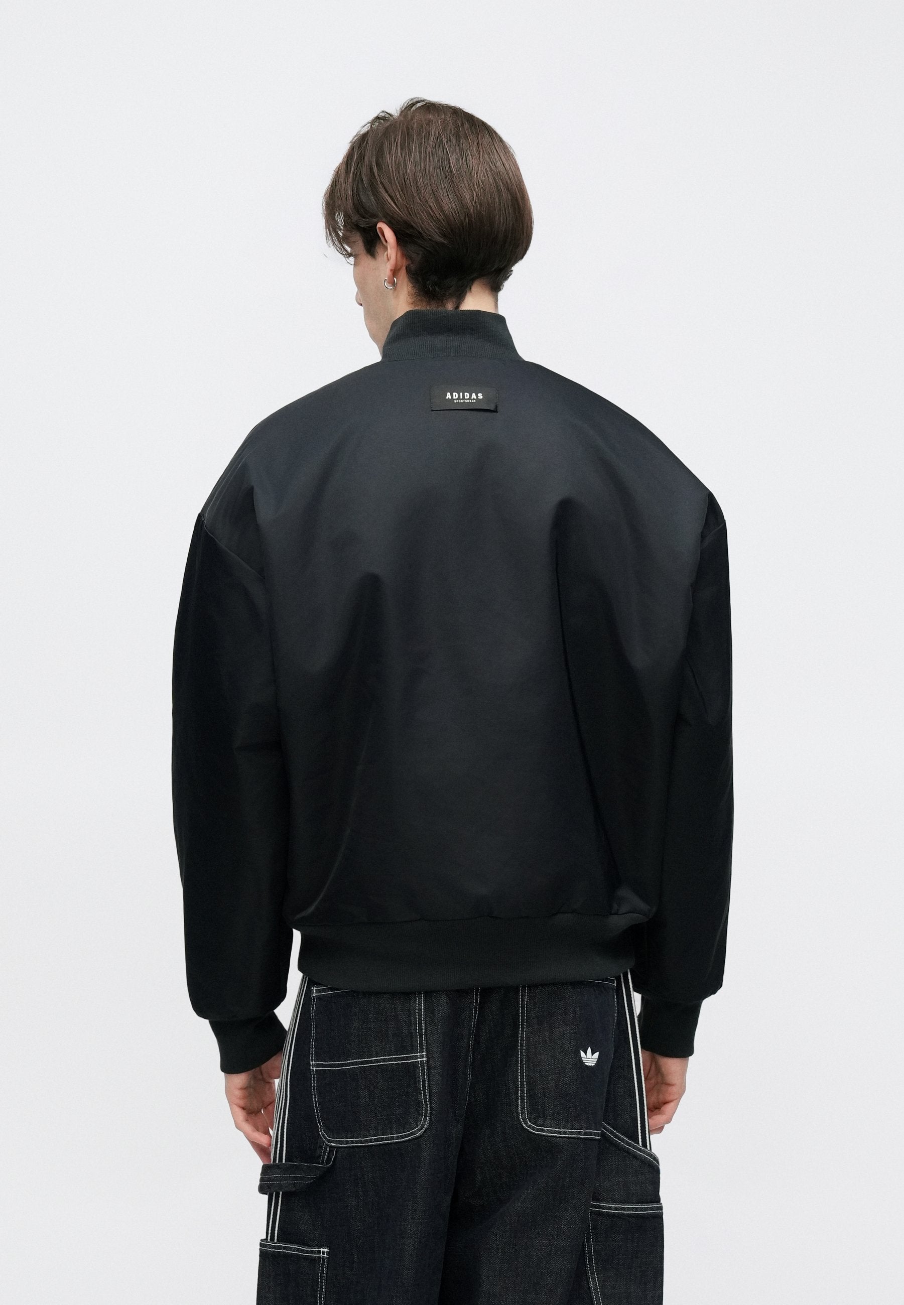 STADIUM - Bomber Jacket - black/off-white