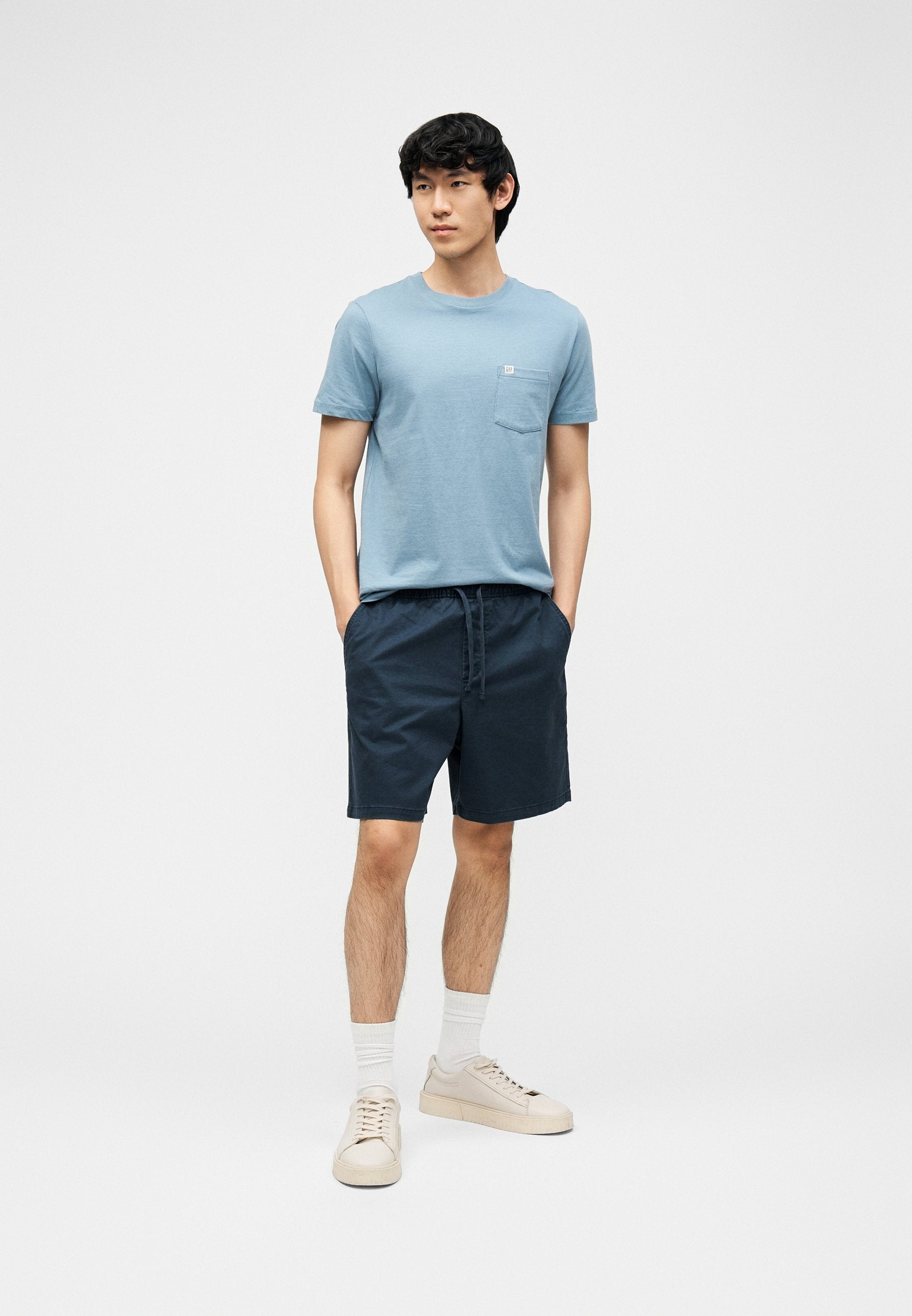 ESSENTIAL EASY - Şort - vintage lacivert