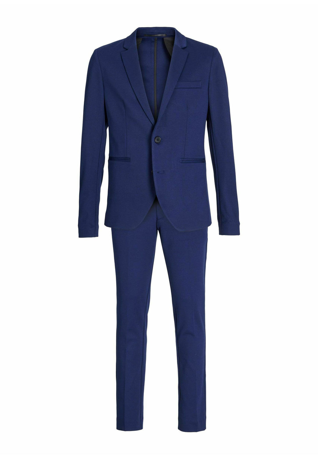 Single breasted and tailored JJEJAXON Suit Junior - Suit - medieval blue