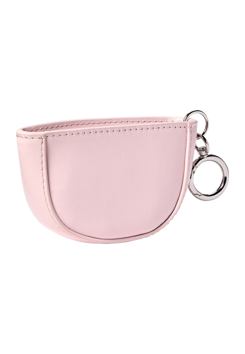 EMBOSSED MINI POUCH CHARM - Porte-clés - rose poudré