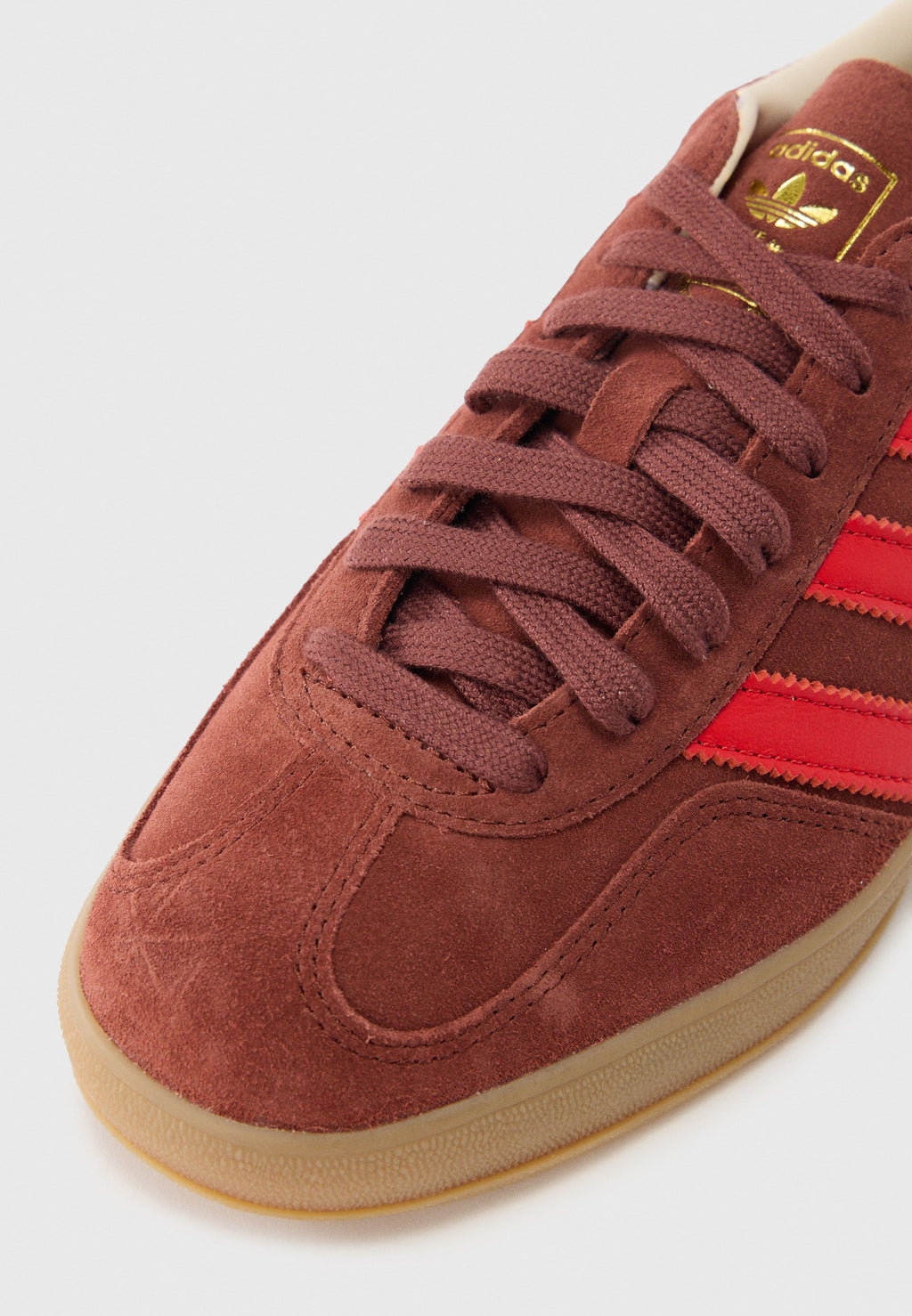 GAZELLE INDOOR UNISEX - Trainers - fox brown/red/gum