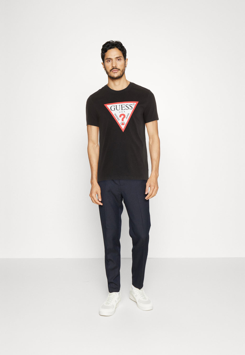 SS ORIGINAL LOGO - Print T-shirt - jet black