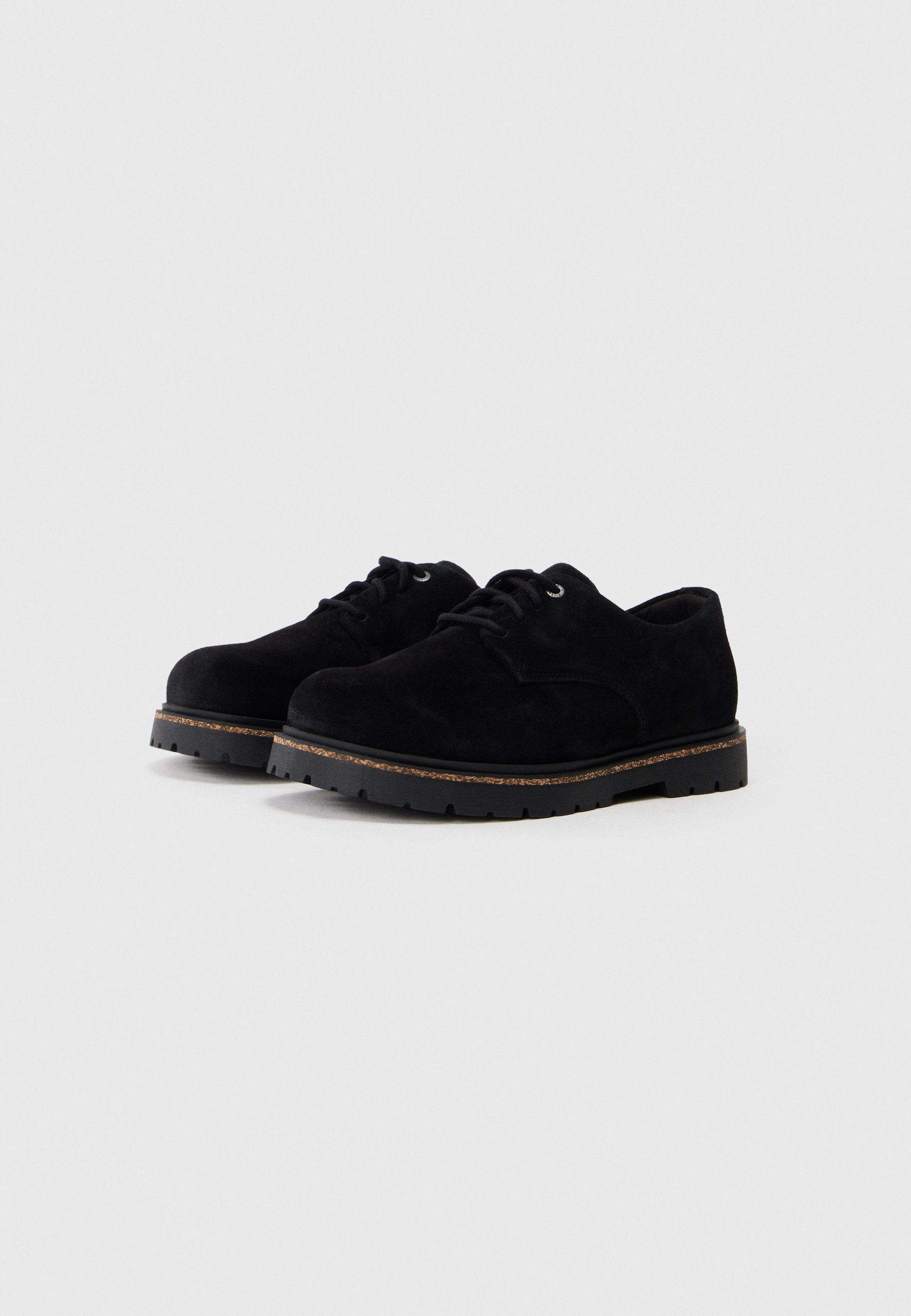 HIGHWOOD LACE LOW LEVE BLACKN - REGULAR - أحذية لرباط - أسود