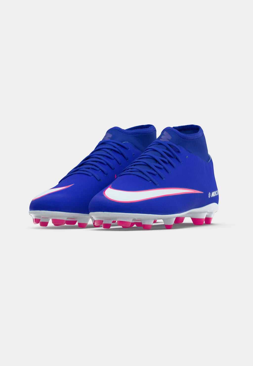10 CLUB FG/MG - Football boots artificial grass - racer blue/white