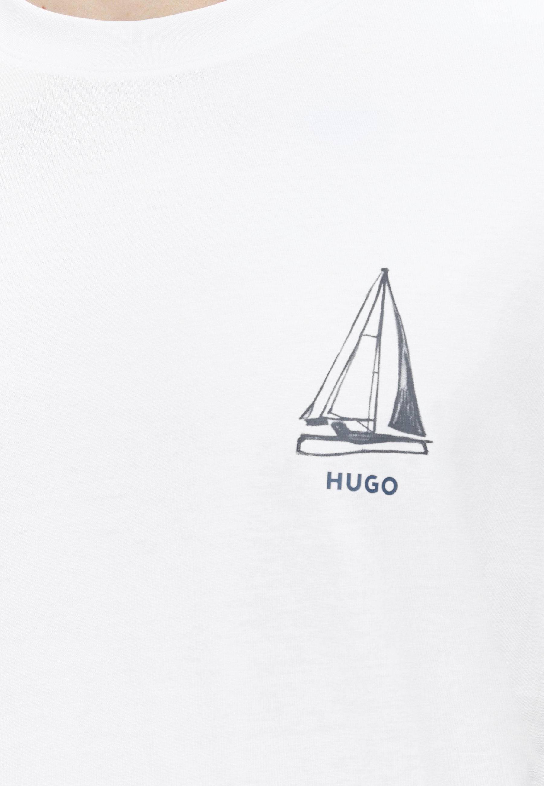 DISAIL - Print T-shirt - white