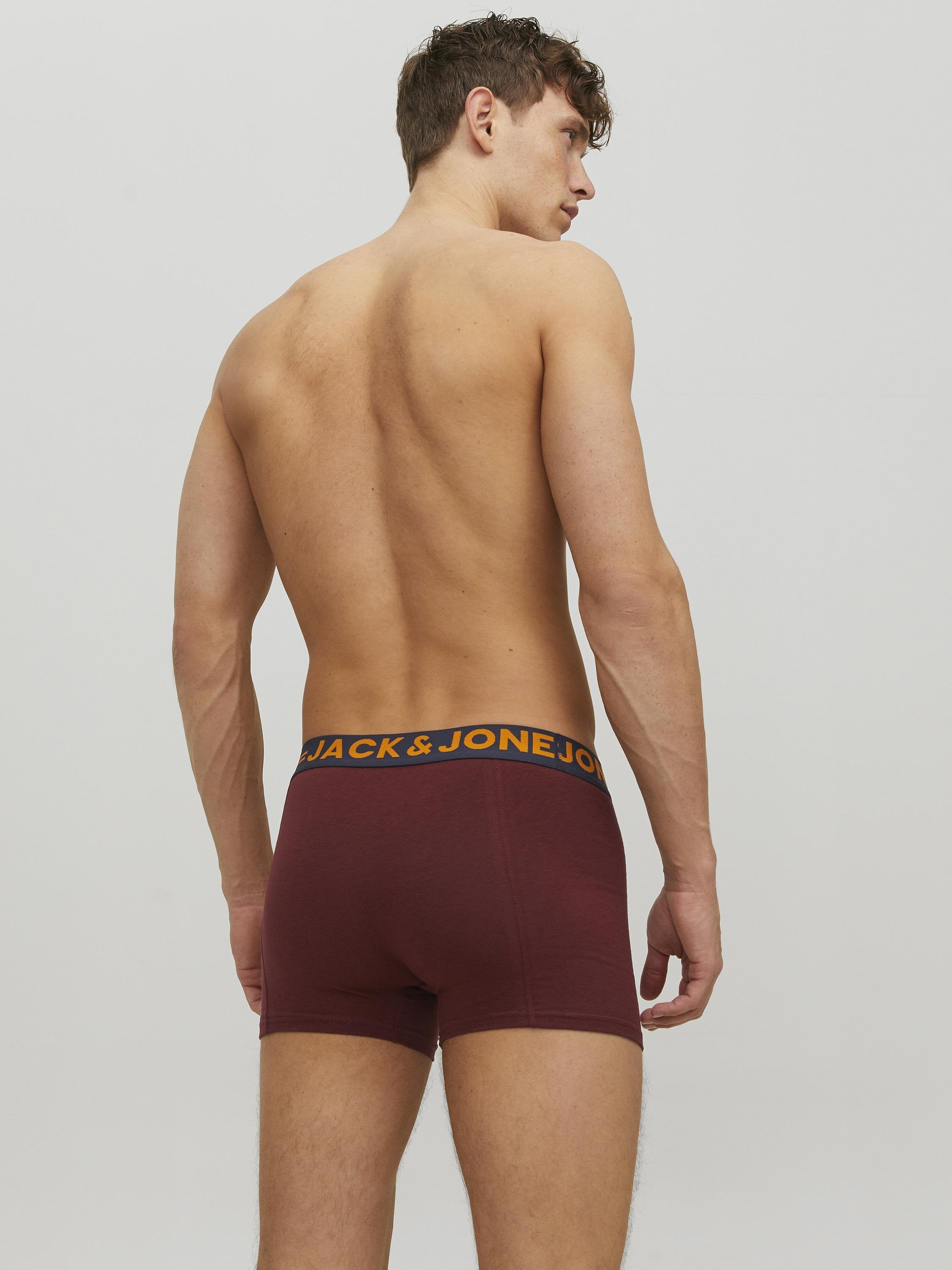 JACLICHFIELD 3 PACK  - Trunks - burgundy