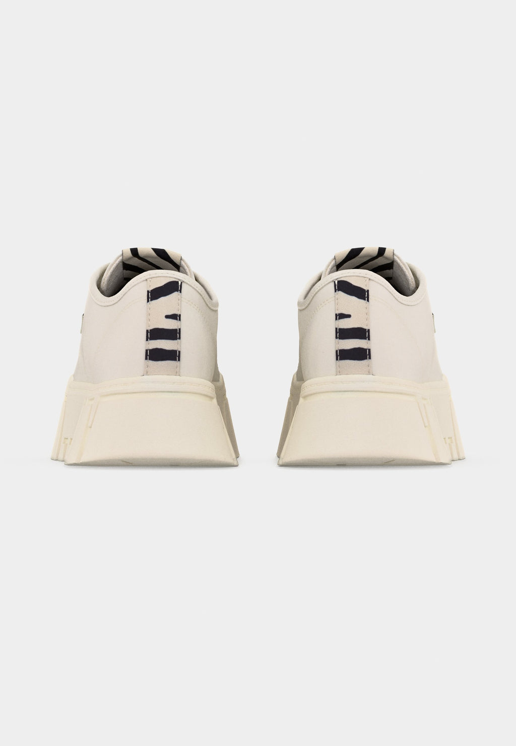 TJ PLATFORM SNEAKER ZEBRA - Trainers - ivory