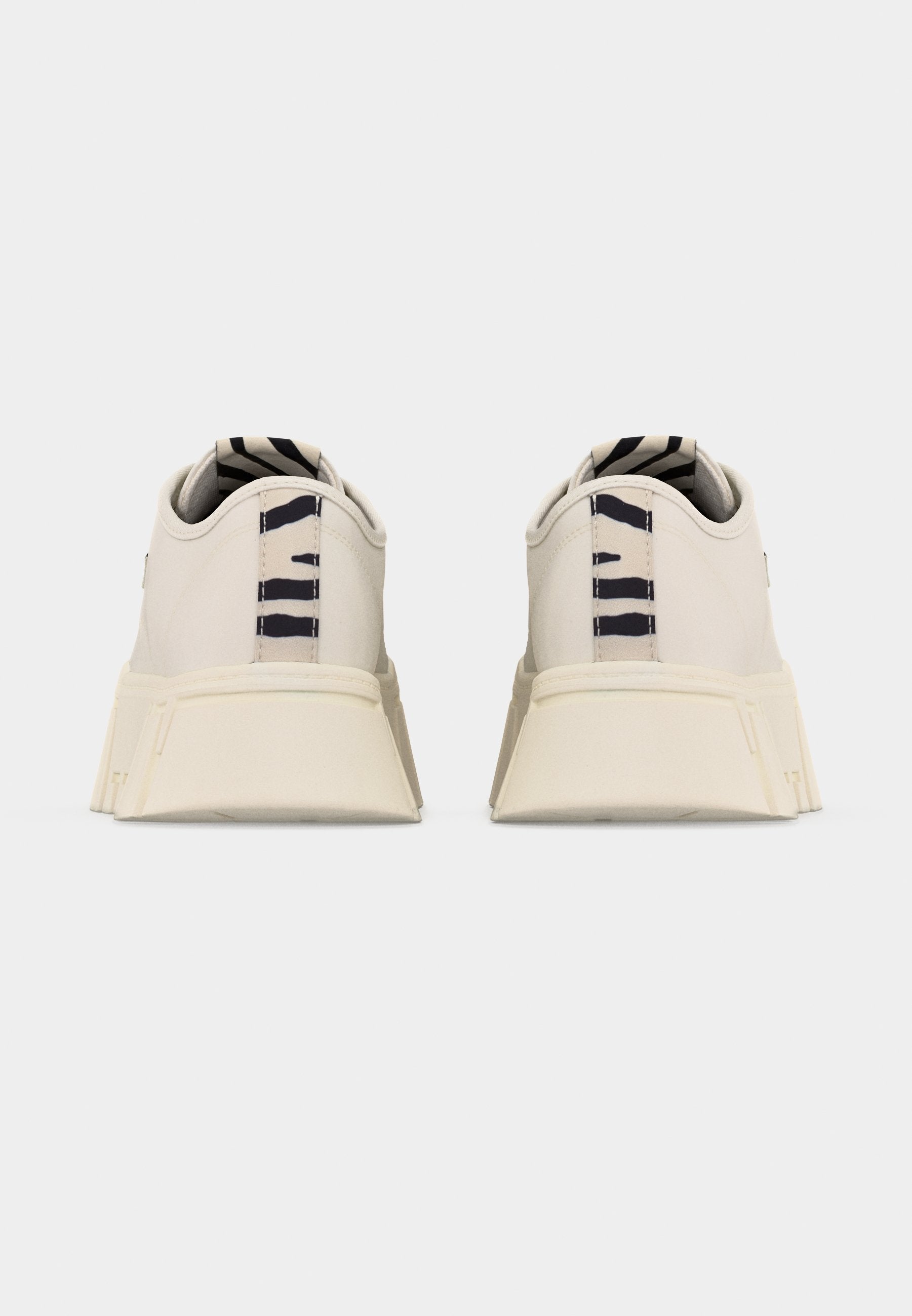 TJ PLATFORM SNEAKER ZEBRA - Trainers - ivory