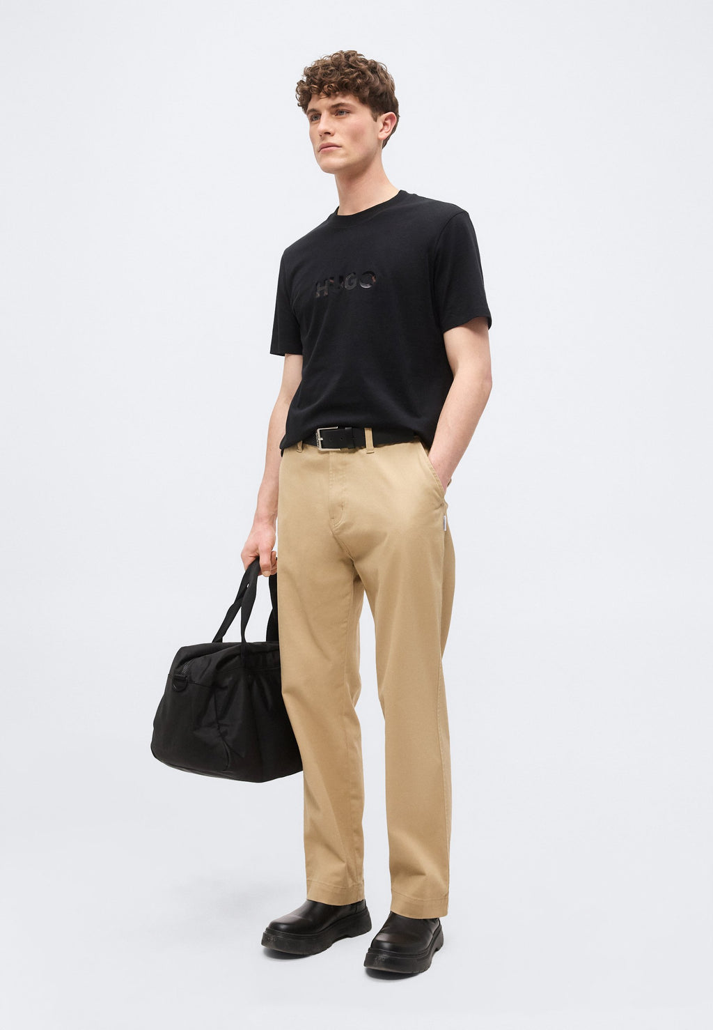 DUMEO - Print T-shirt - black
