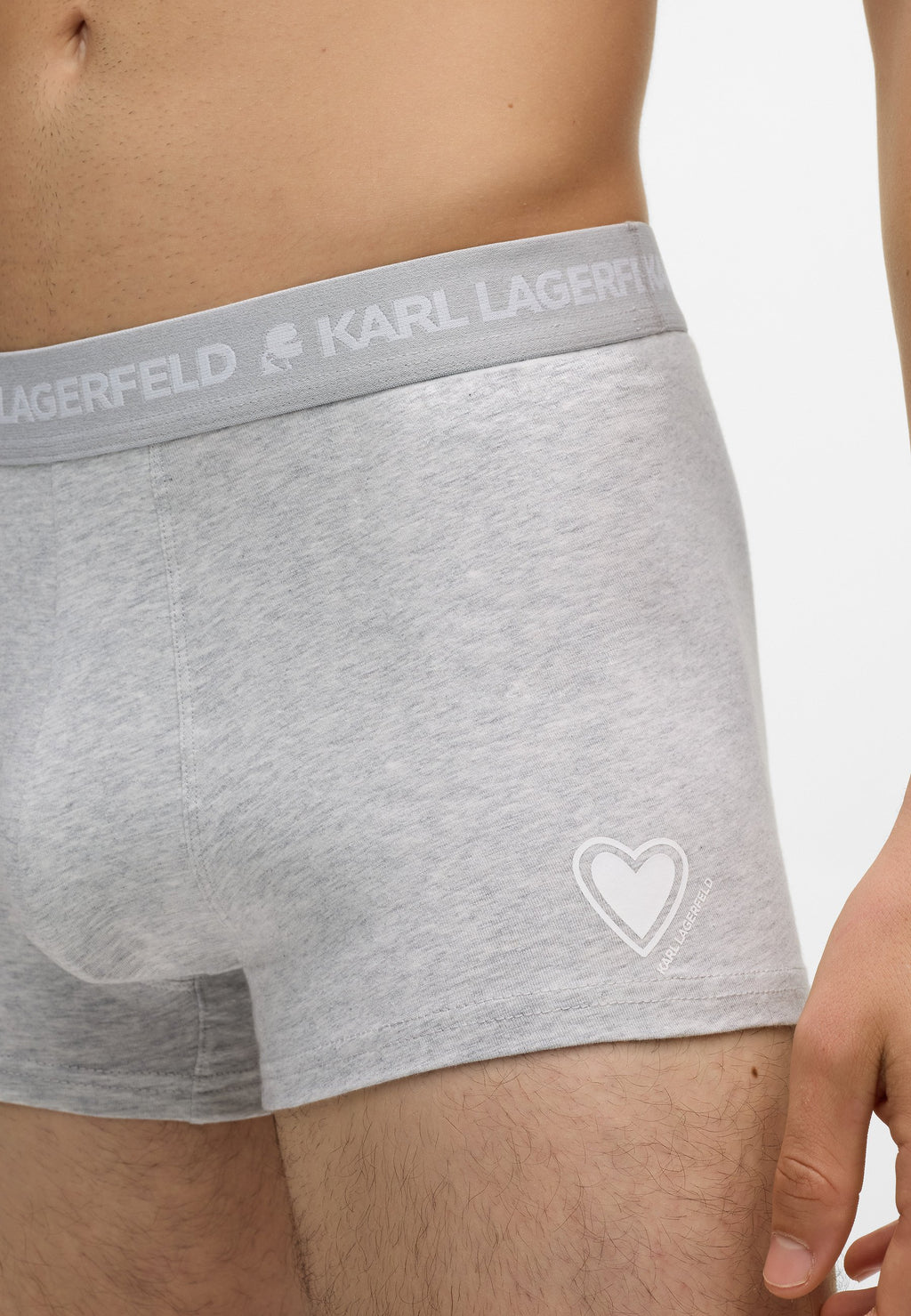3 PACK - Trunks - light grey melange/black