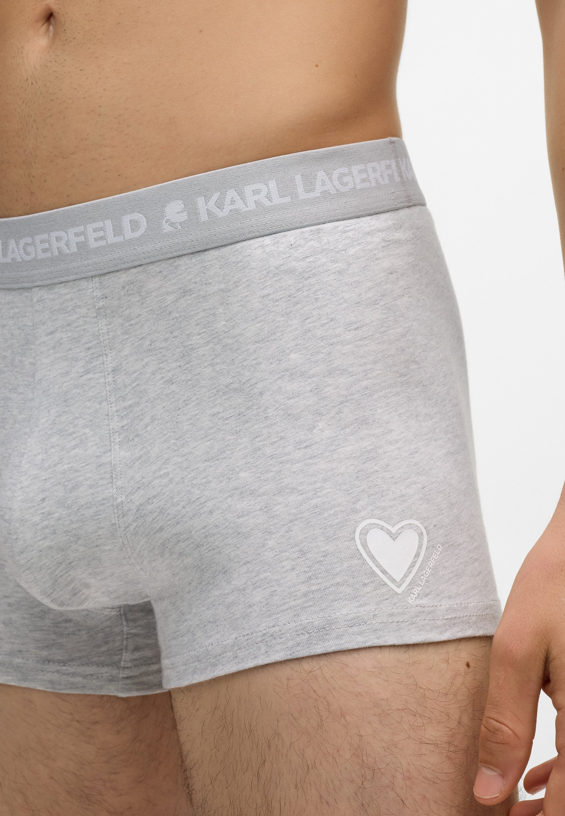 3 PACK - Trunks - light grey melange/black