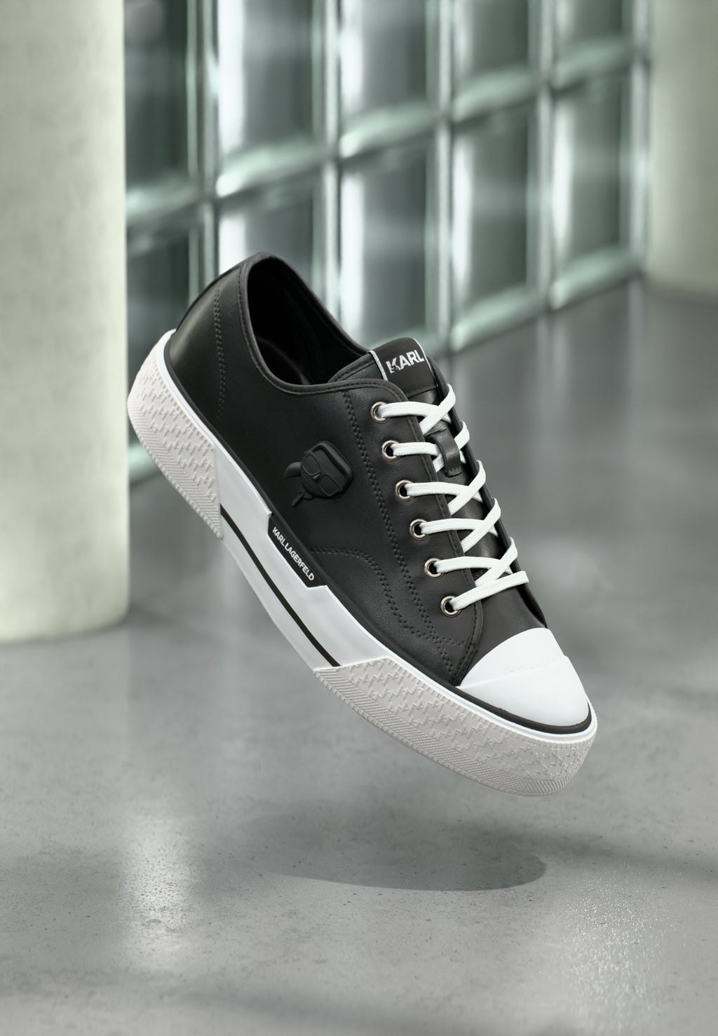 KAMPUS MAX RELIEF LACE - Trainers - black