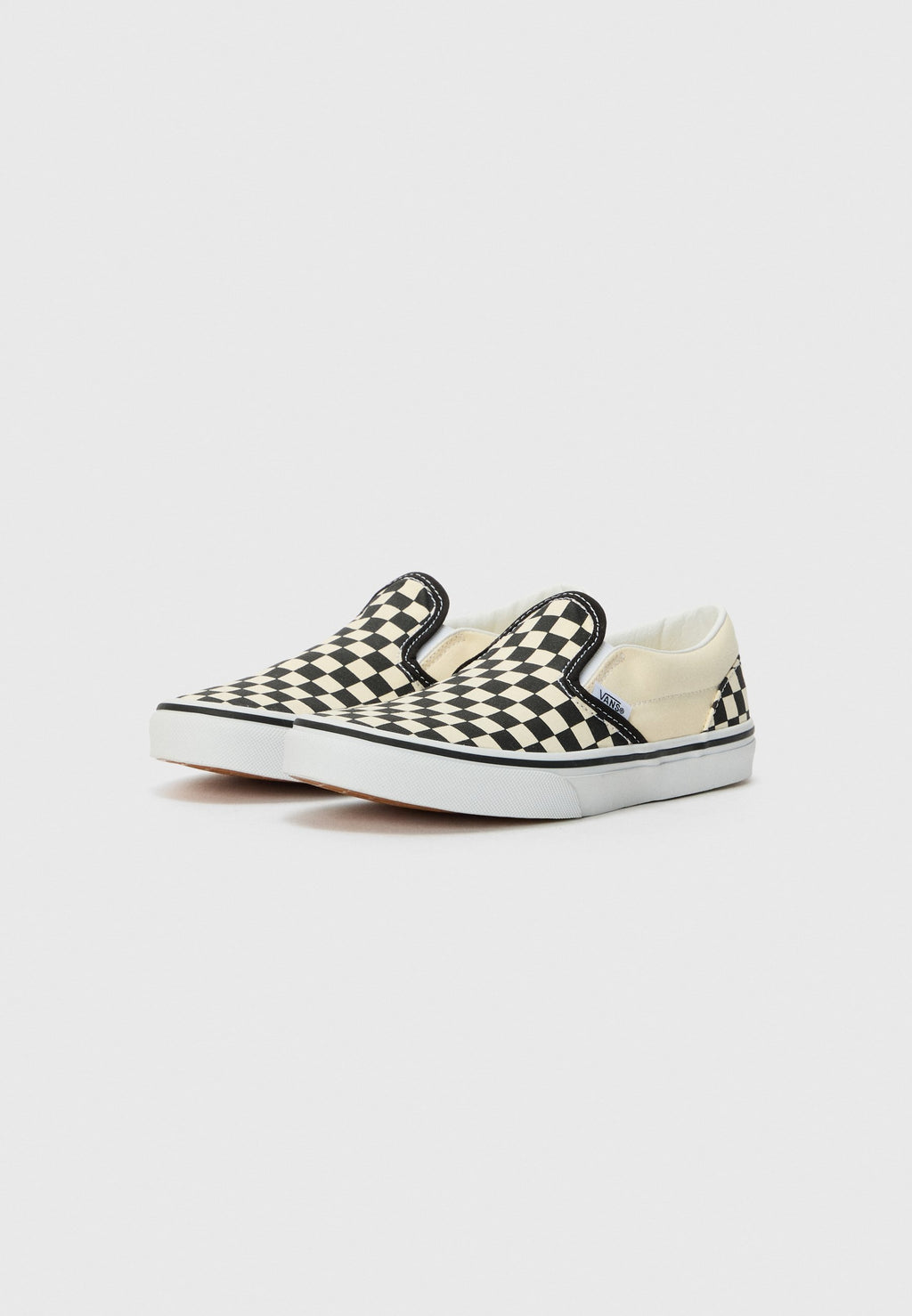 CLASSIC SLIP ON UNISEX - Chaussons - black/white