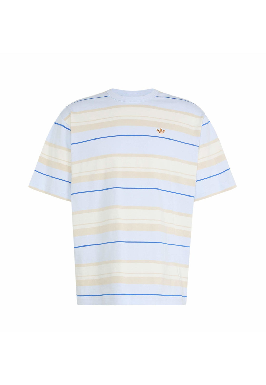 STRIPE TEE UNISEX - Print T-shirt - crystal sky