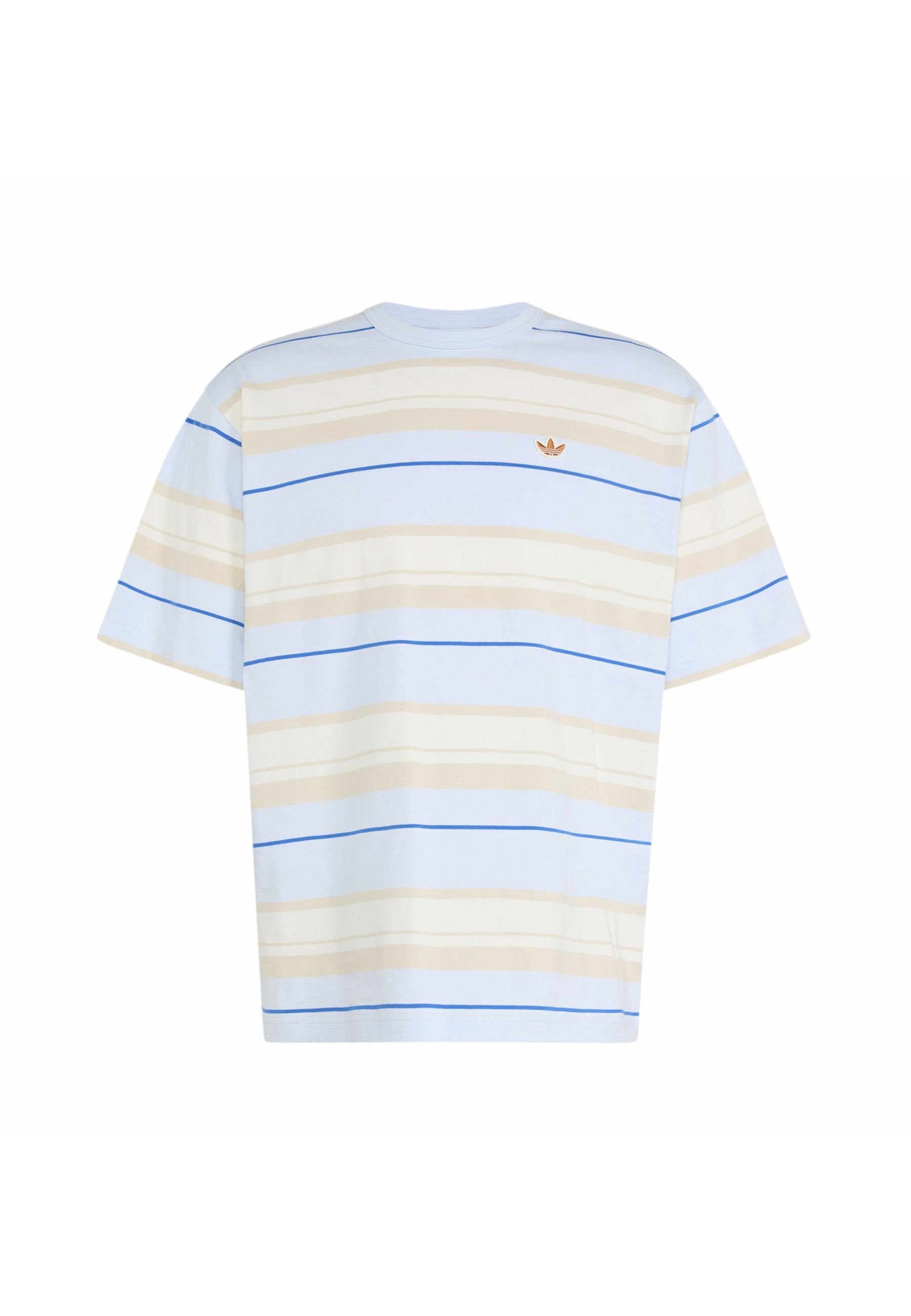 STRIPE TEE UNISEX - Print T-shirt - crystal sky