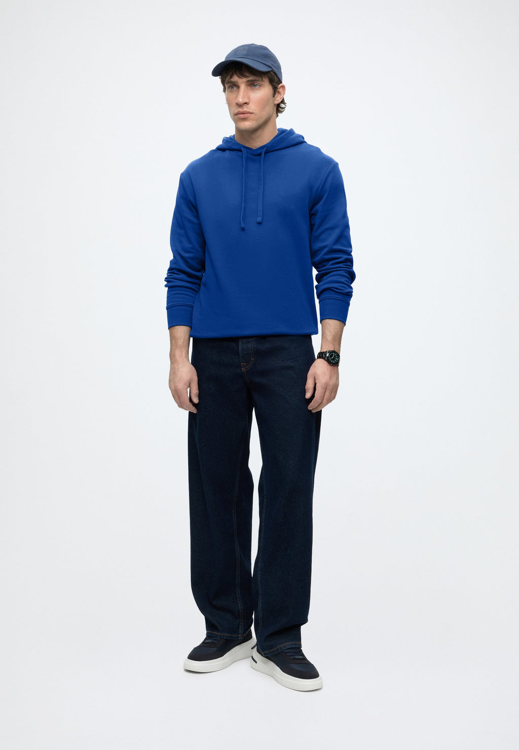 DAPO - Hoodie - open blue