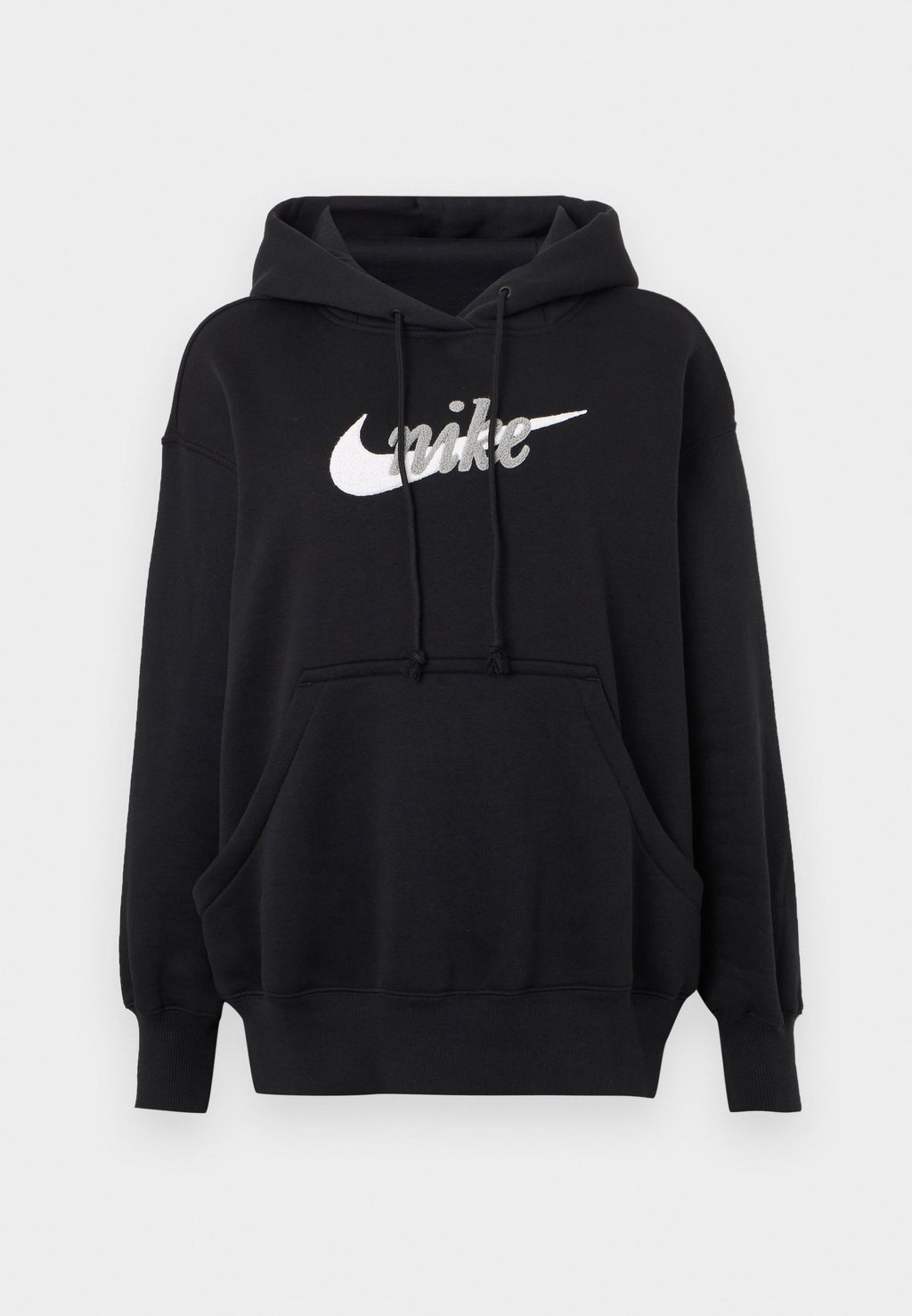 LOGO - Hoodie - black/summit white