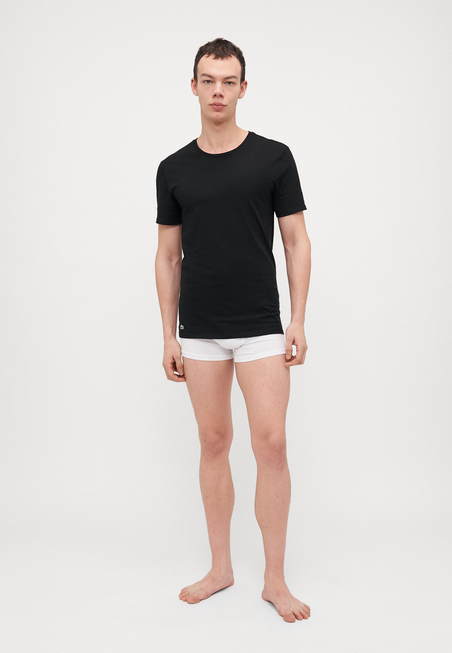 TEE 3 PACK - Undershirt - black