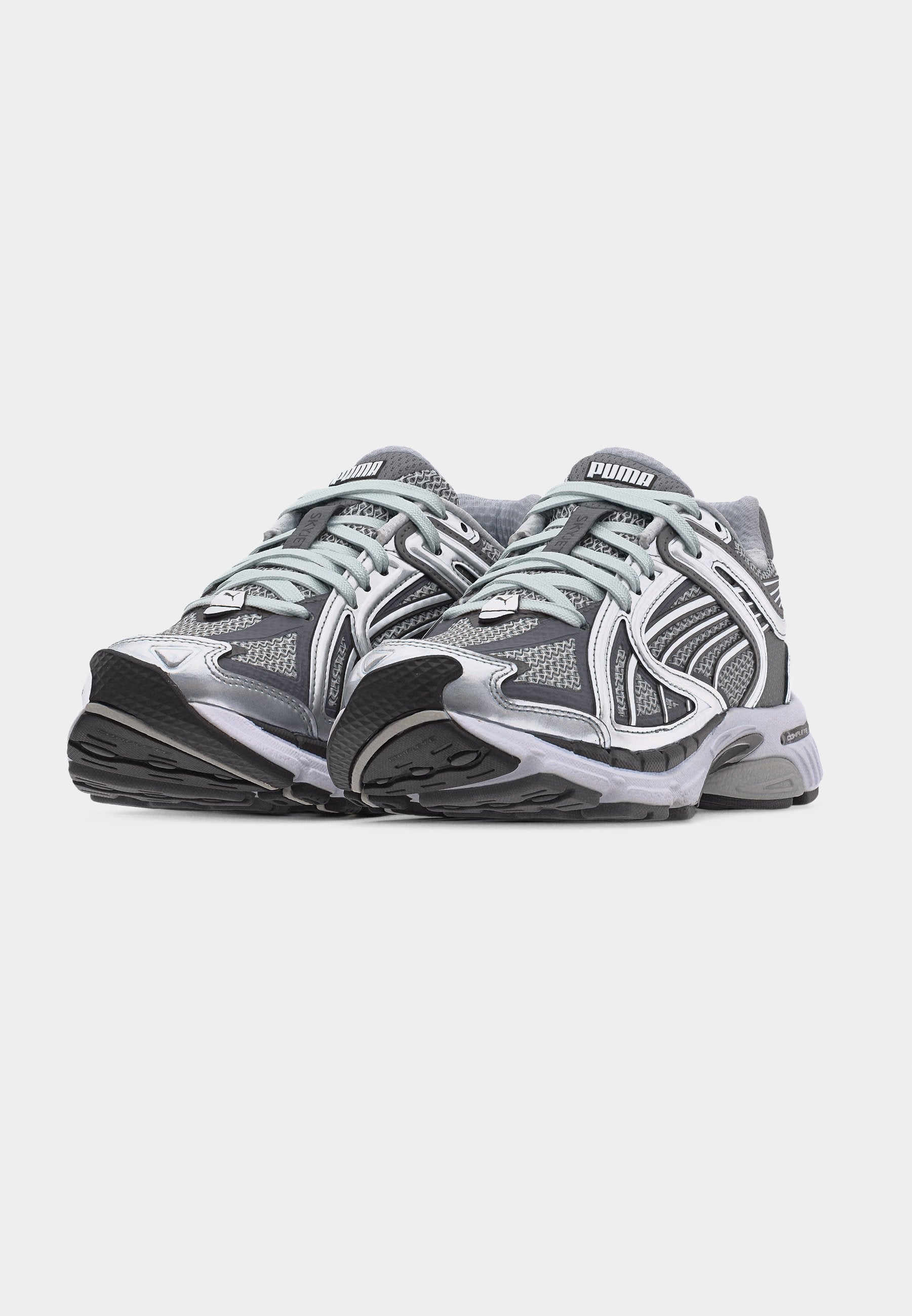 SKYJET PRISCO JR UNISEX - Trainers - silver-coloured/black/glacial gray