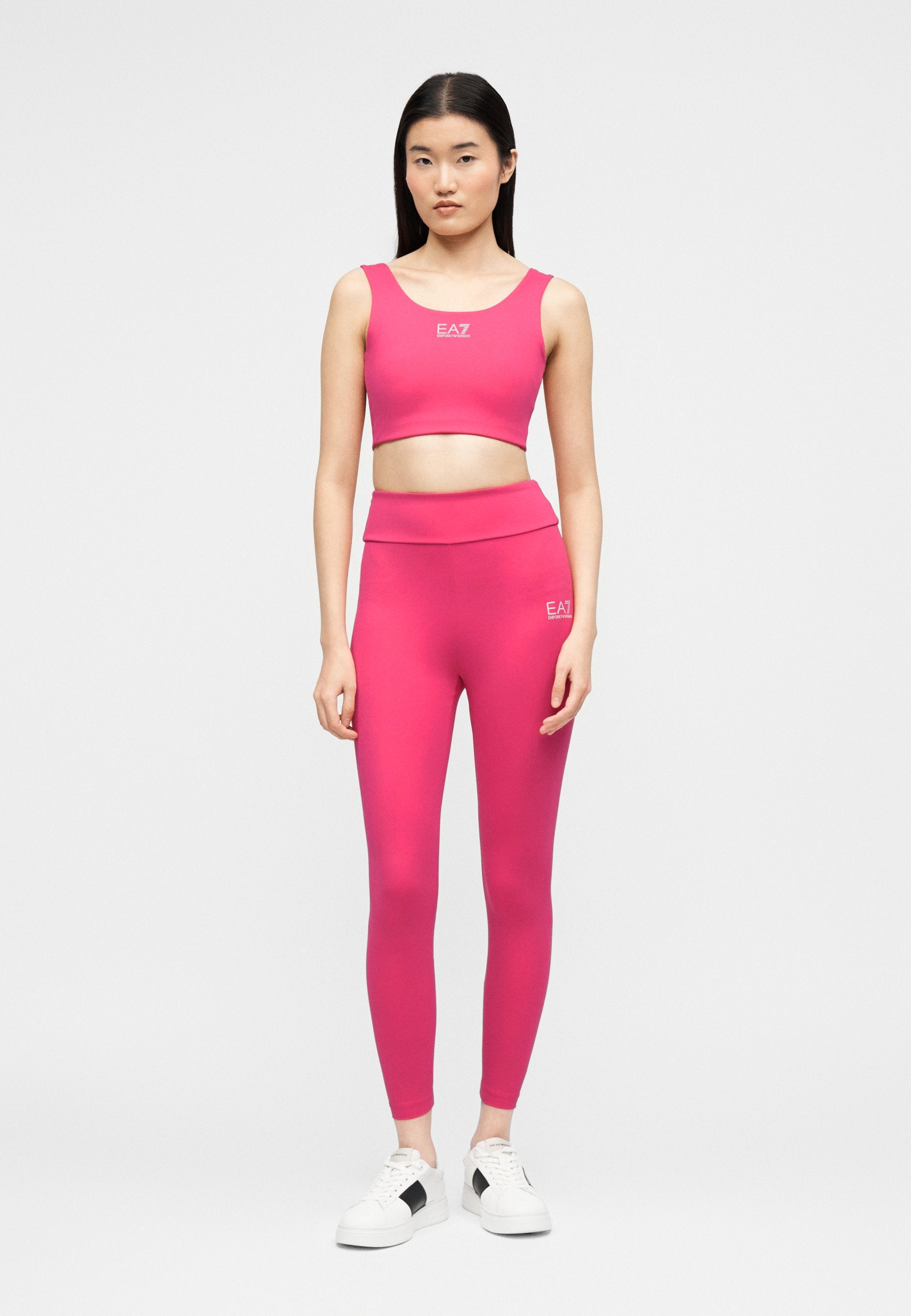 Leggings - Trousers - pink peacock