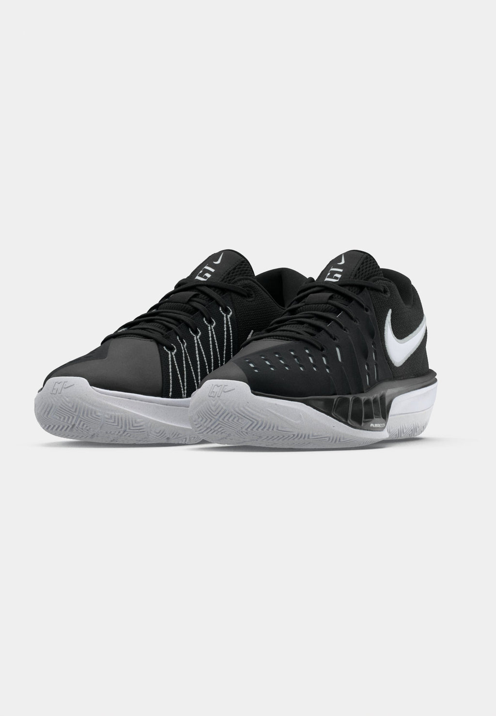 AIR ZOOM GT CUT ACADEMY UNISEX - Basketball shoes - black/white/pure platinum-coloured