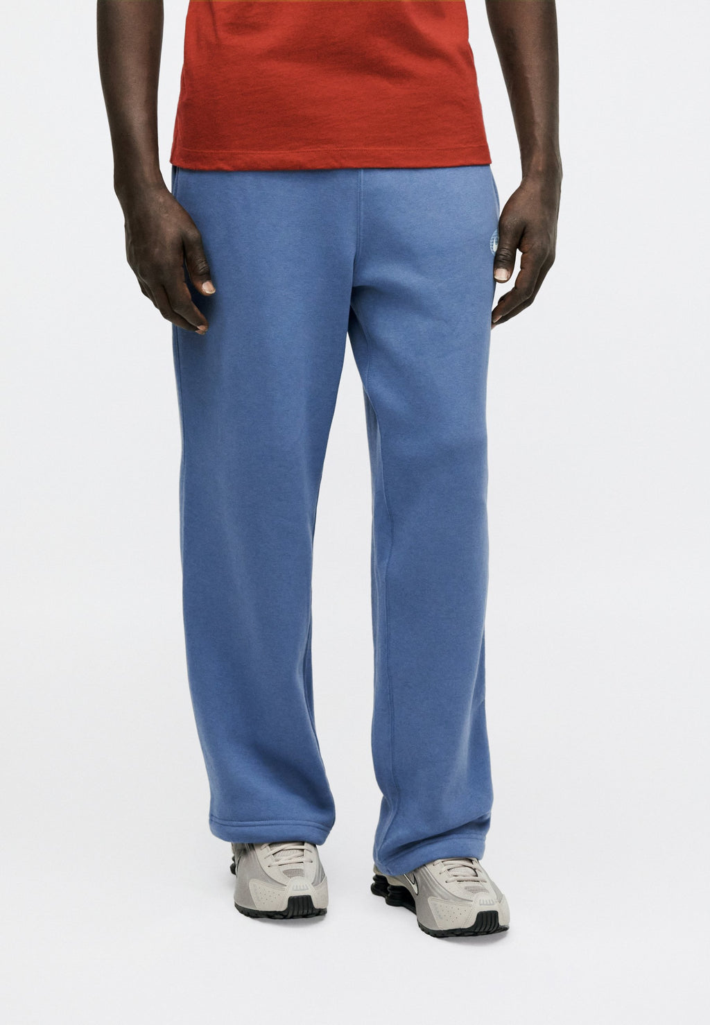 CLUB - Tracksuit bottoms - slate