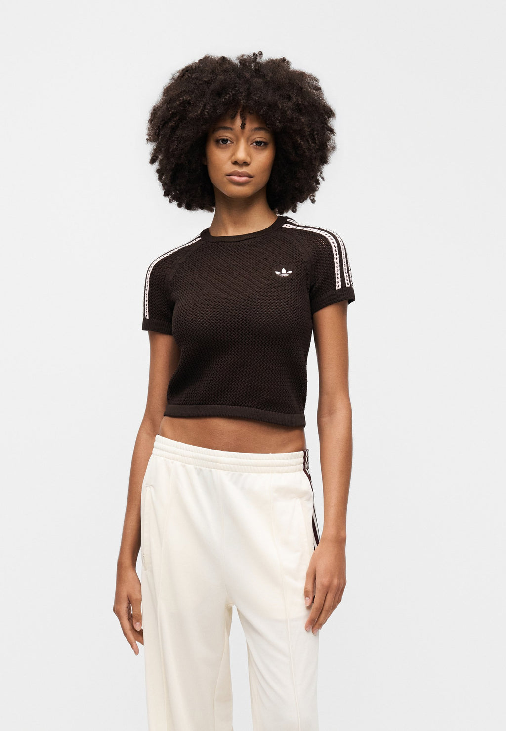 TEE - Basic T-shirt - brown