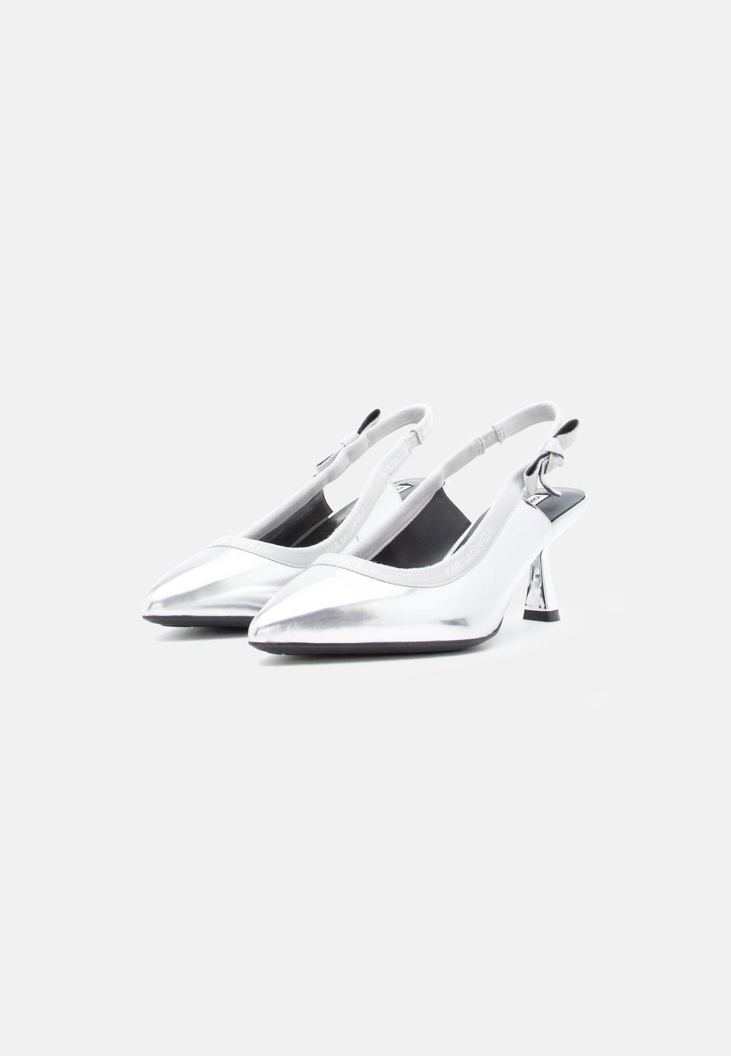PANACHE - Classic heels - silver-coloured mirror