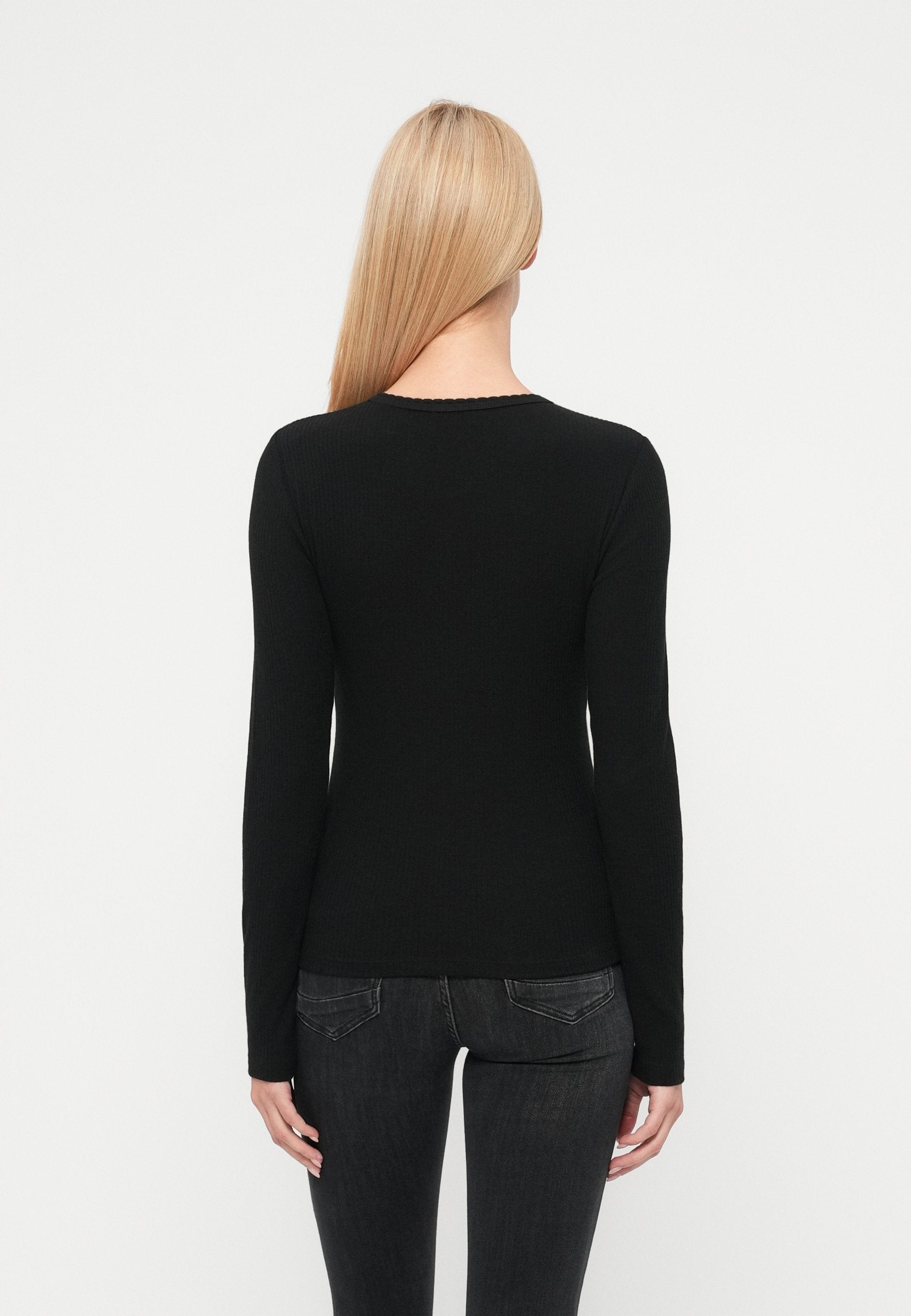 CREW CARDI - Cardigan - black