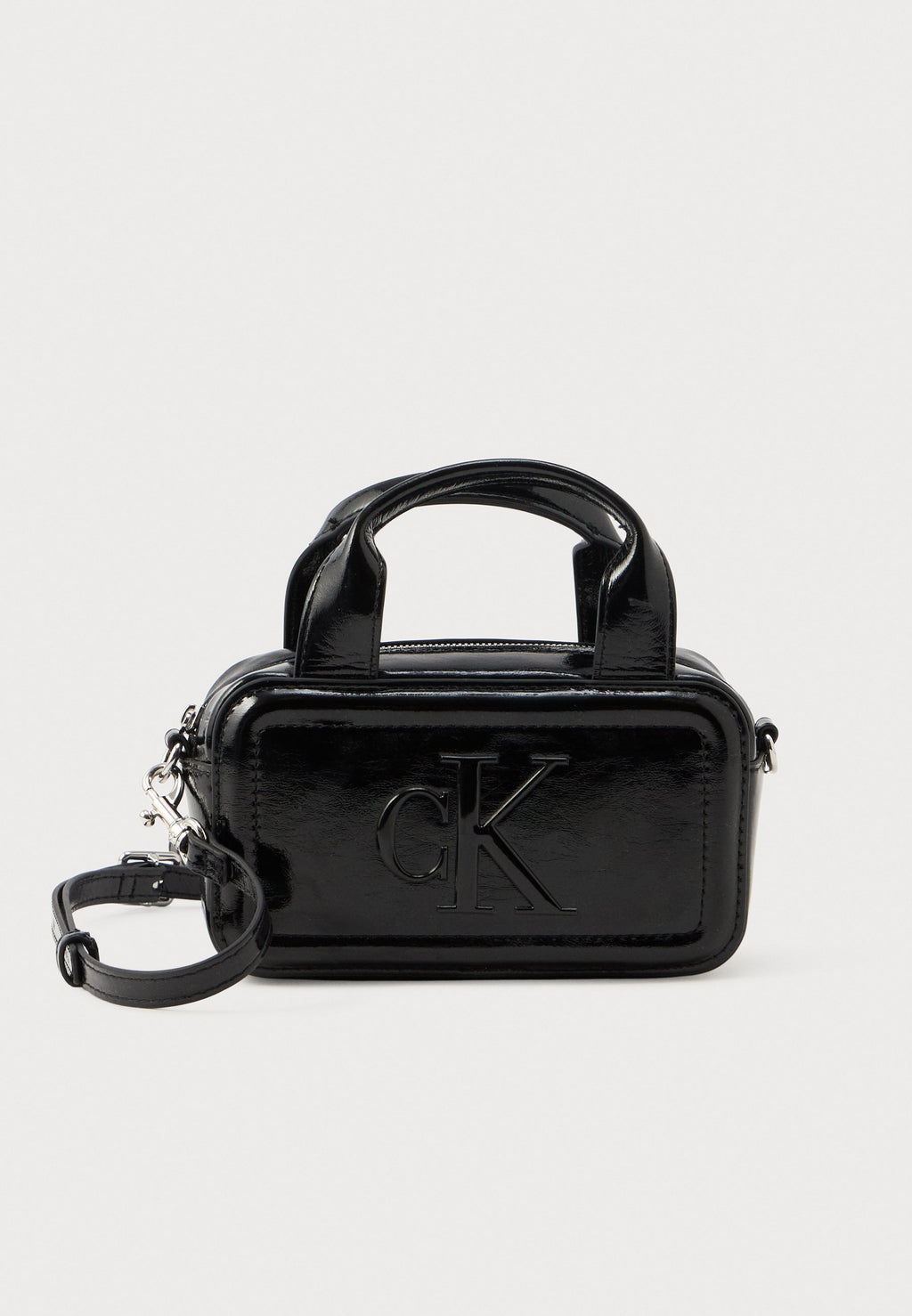 BOLD MINI BAULETTO BAG - Handbag - black