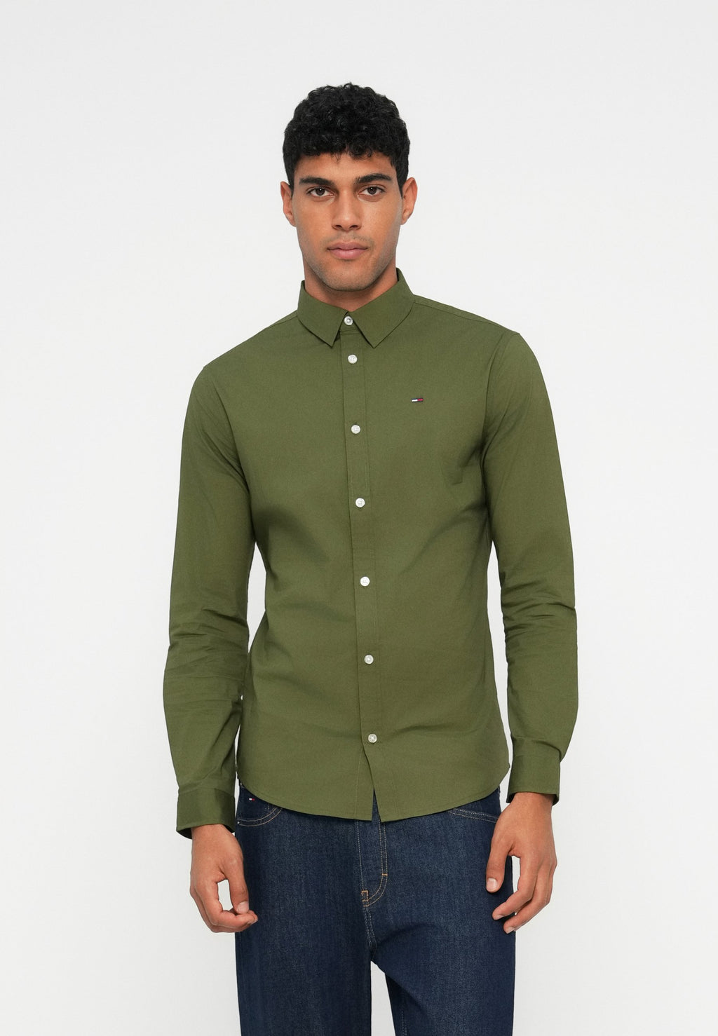 CHEMISE STRETCH ORIGINALE - Chemise - vert foncé