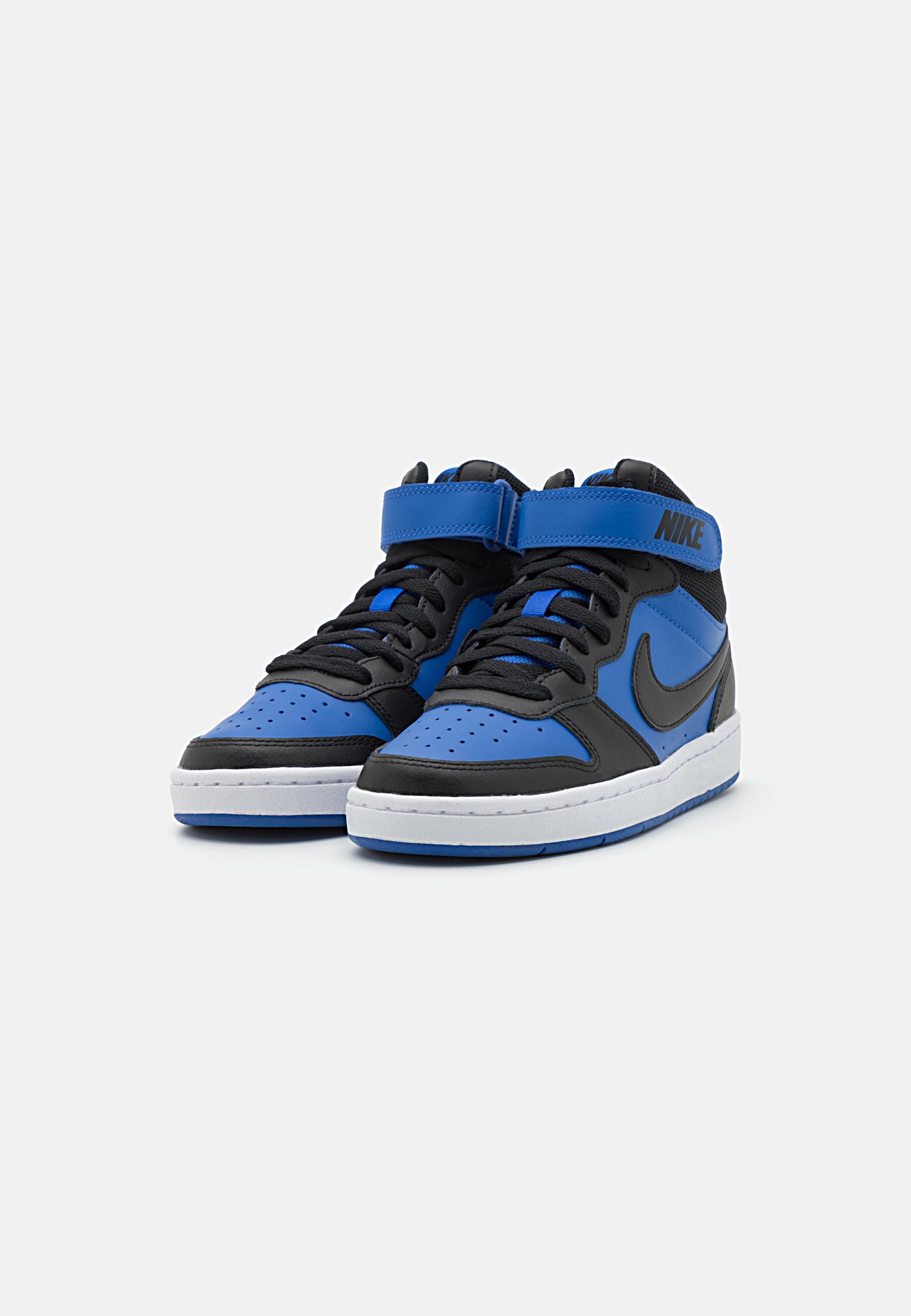 COURT BOROUGH MID 2 UNISEX - Bilekli spor ayakkabı - game royal/black-white